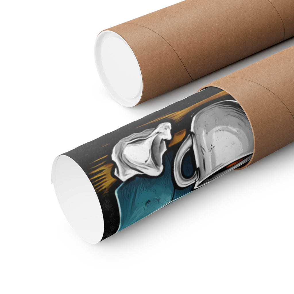 "I Support End Users.... Emotionally" Tech Humor Funny IT Matte Vertical Posters