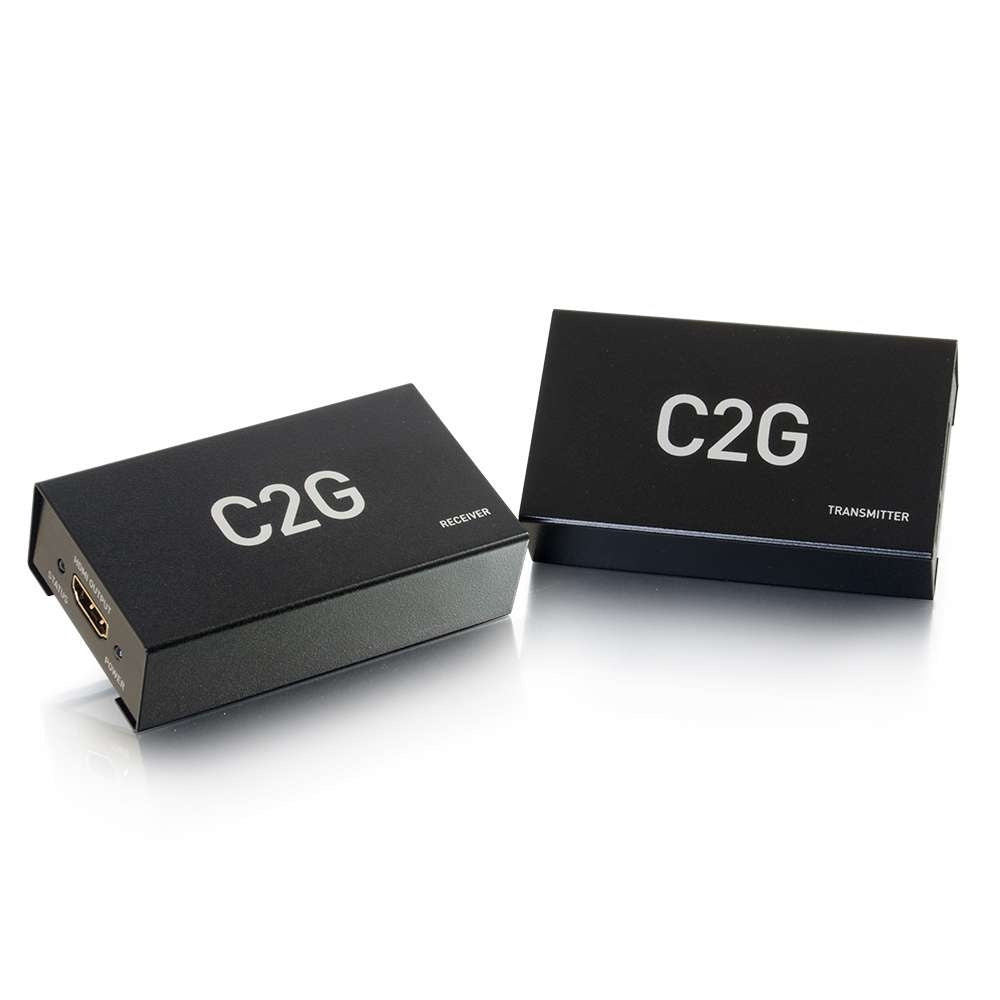 C2G Legrand HDMI Over Cat5/6 Audio/Video Signal Extender, Set of 2, 60180