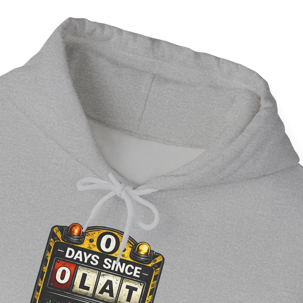 "0 Days Since Last IT Incident" Tech Humor Unisex Heavy Blend™ Hoodie