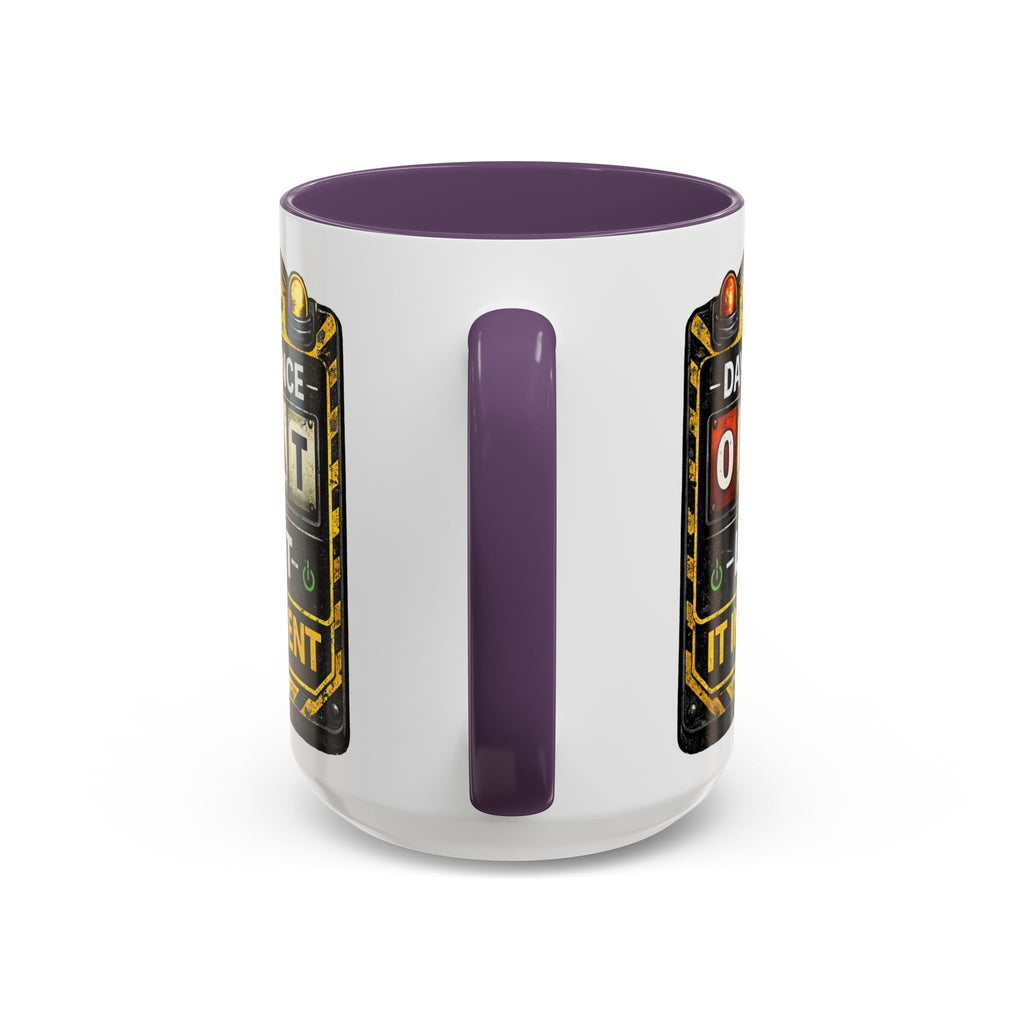 "0 Days Since Last IT Incident" IT Humor Accent Coffee Mug (11, 15oz)