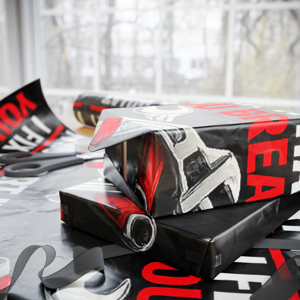 "IT Support: I Fix What You Break" Funny Tech Bold Protest Print IT Humor Wrapping Paper