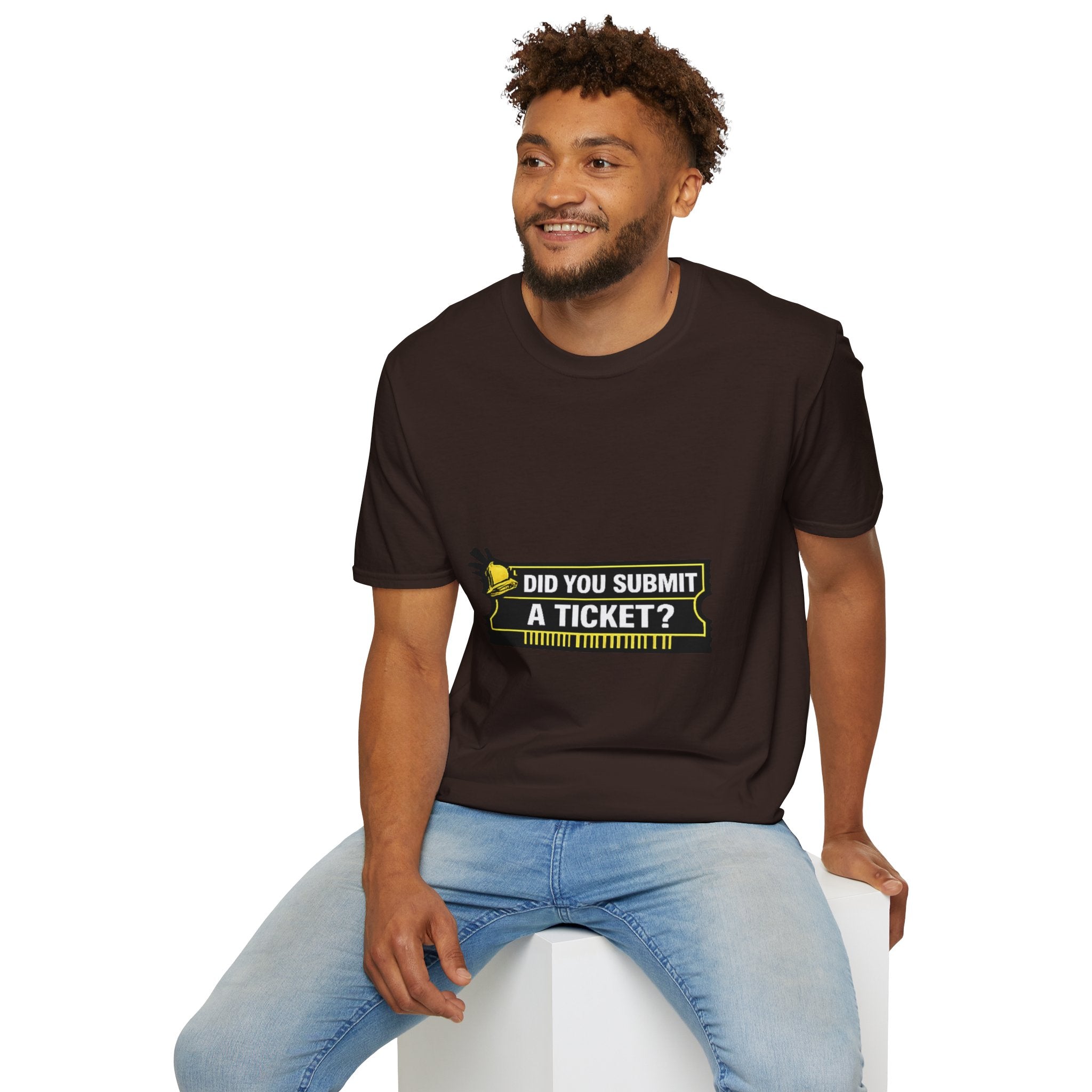 "Did You Submit a Ticket?" Funny IT T-Shirt - IT Support Helpdesk Tech Humor Tee