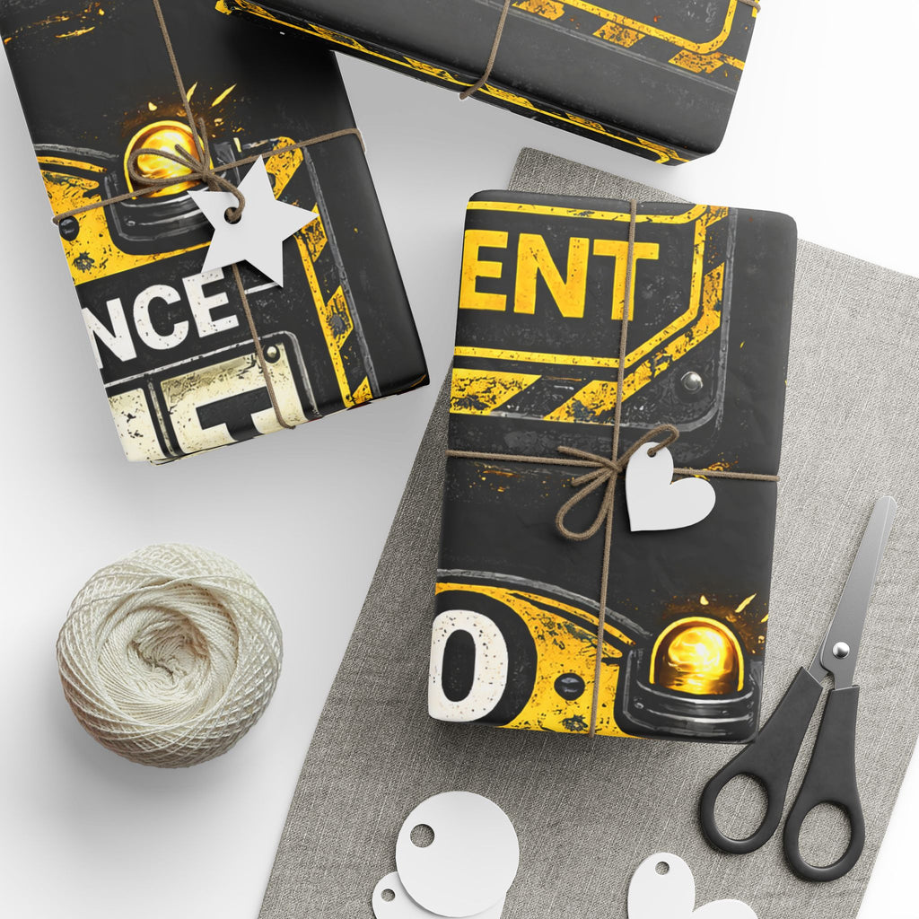 "0 Days Since Last IT Incident" Funny Wrapping Paper – IT Tech Humor Gift Wrap