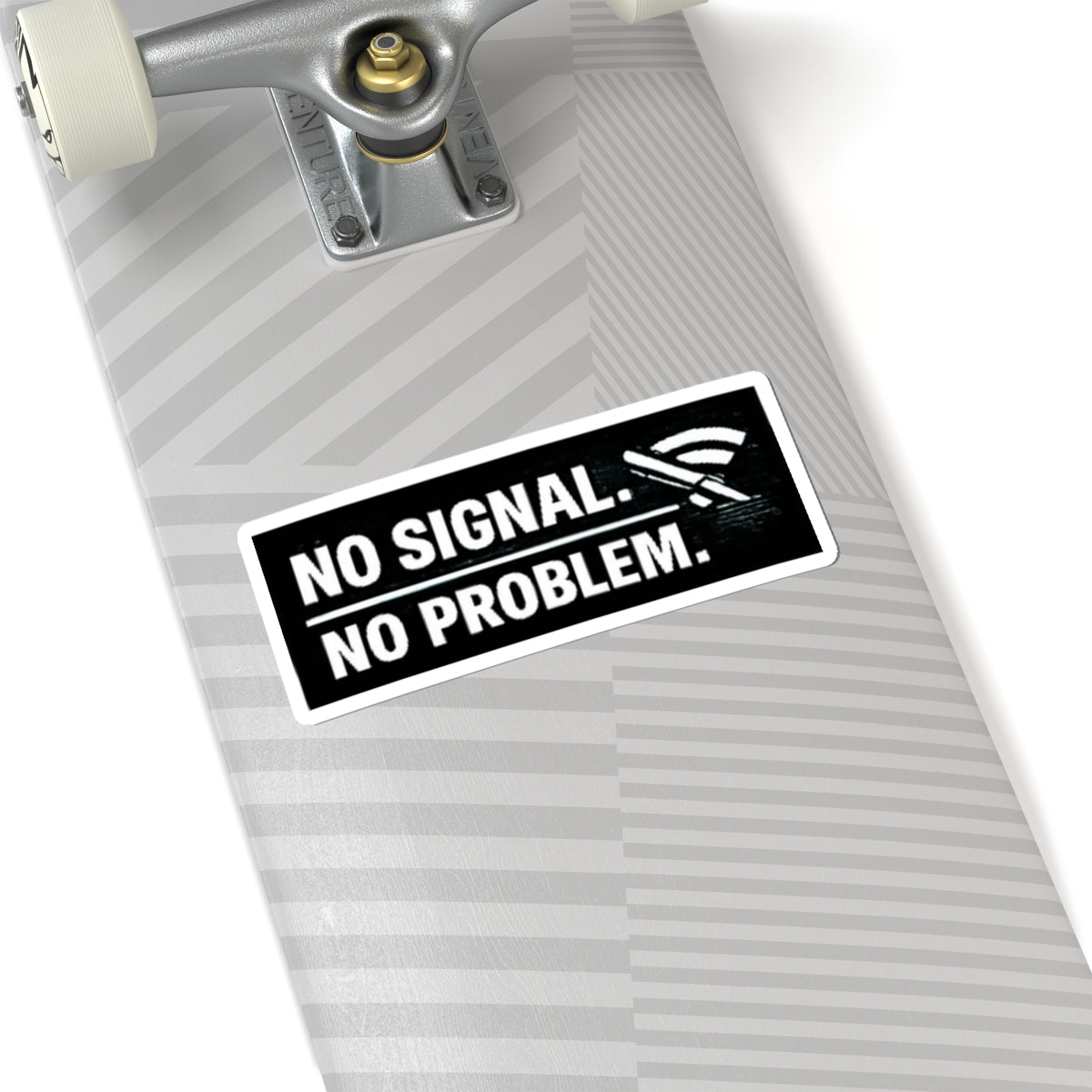 "No Signal No Problem" Tech Humor Funny IT Kiss-Cut Stickers