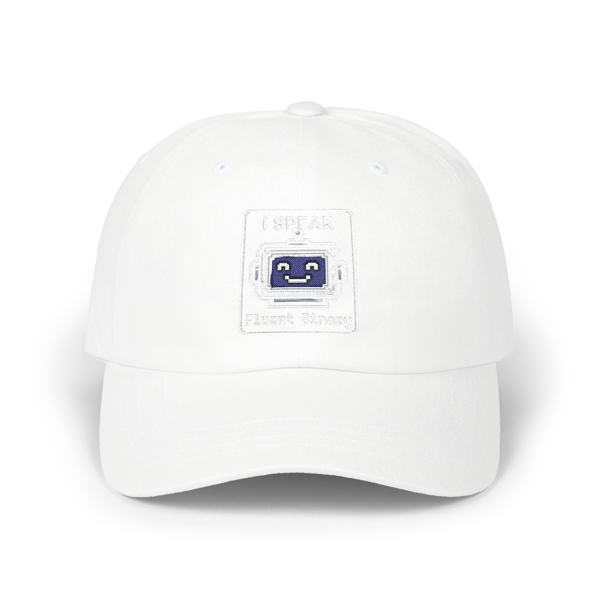 "I Speak Fluent Binary" Tech Humor Funny IT Baseball Hat/Cap