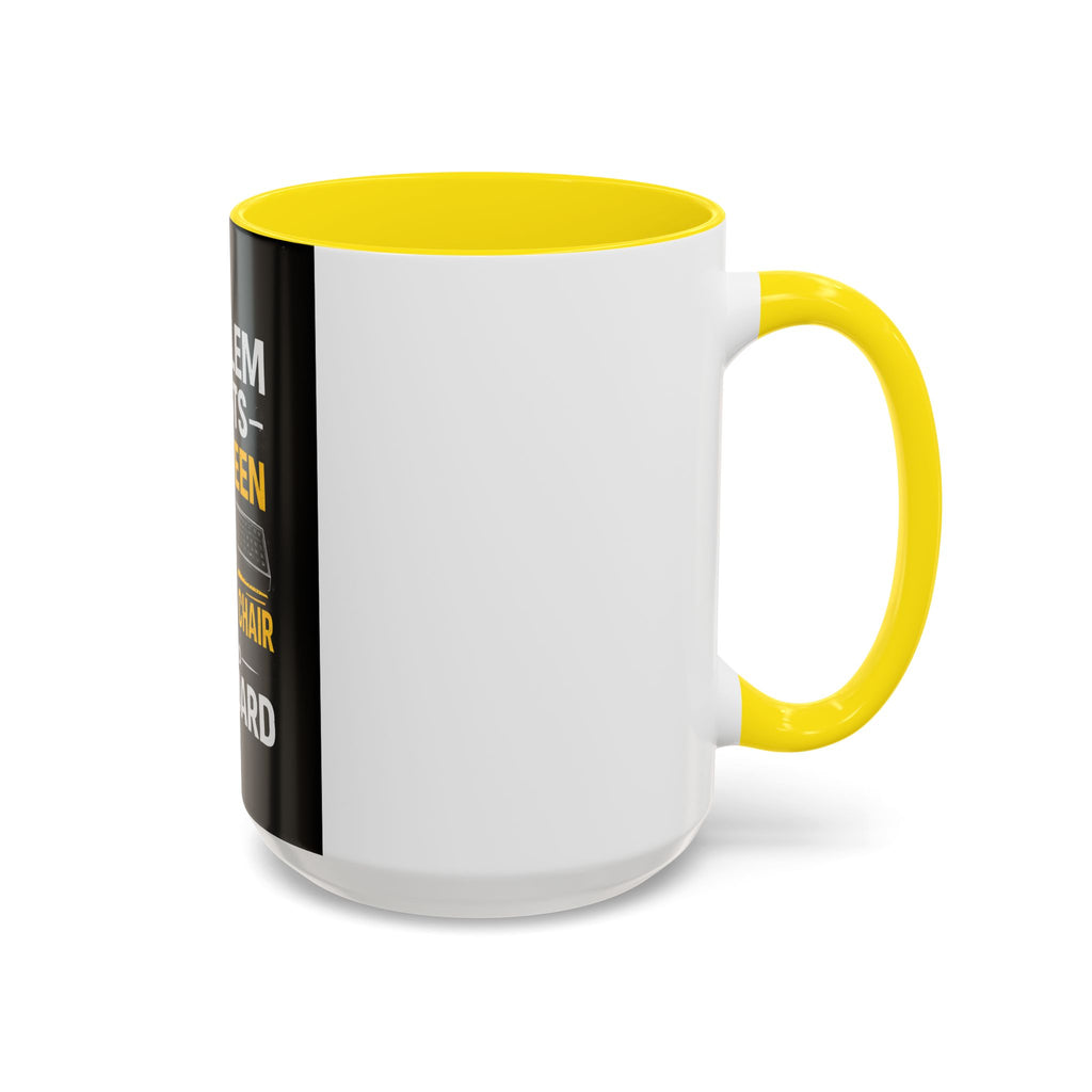 "Problem Exists Between Chair and Keyboard" Funny IT Programmer Office Gift Coffee Mug