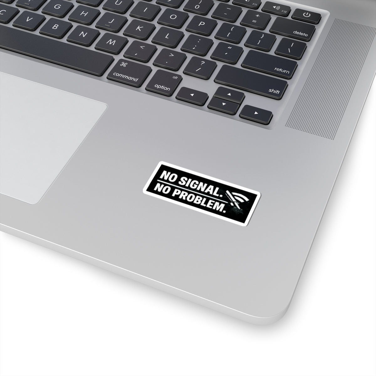 "No Signal No Problem" Tech Humor Funny IT Kiss-Cut Stickers