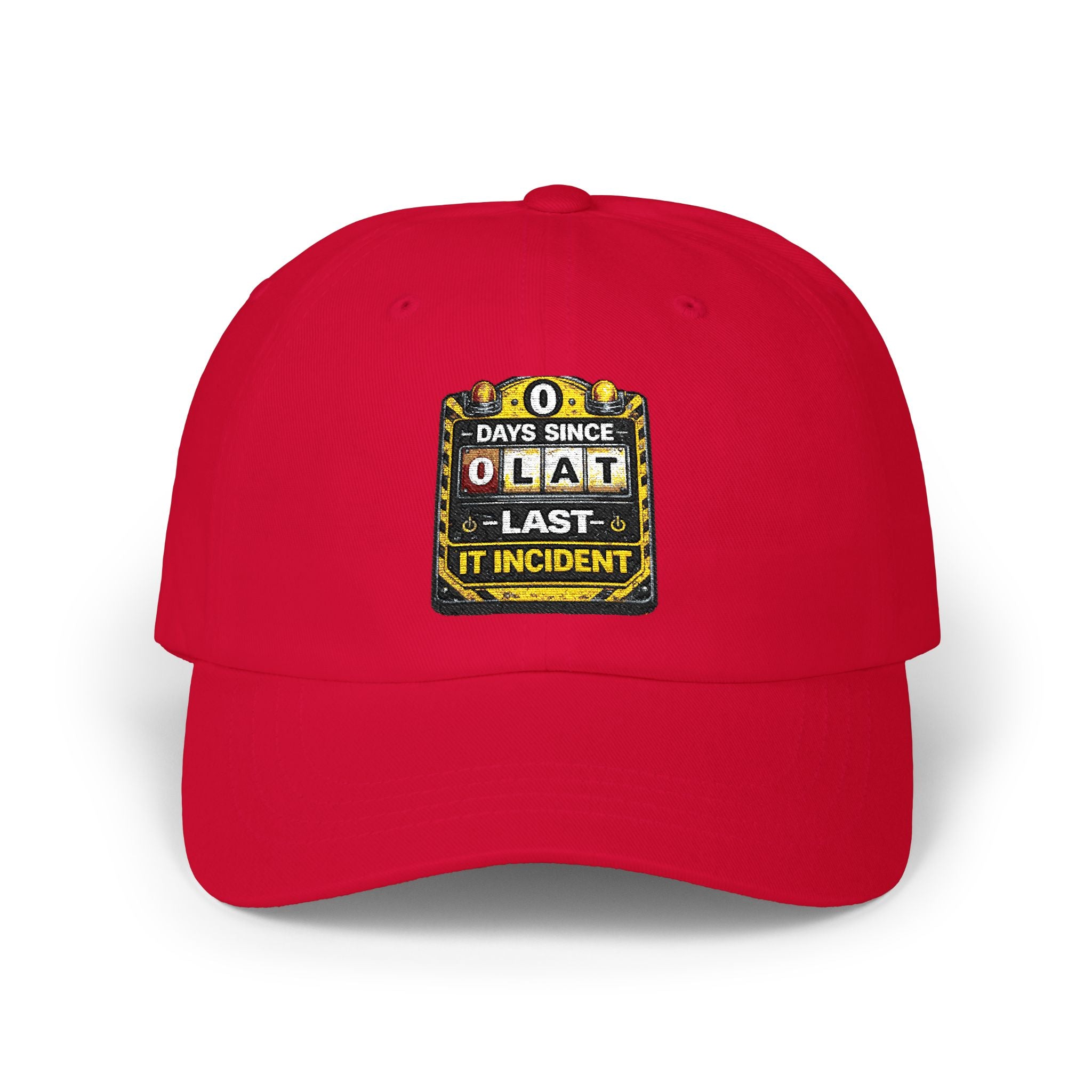 "0 Days Since Last IT Incident" Tech Humor Funny IT Baseball Hat/Cap