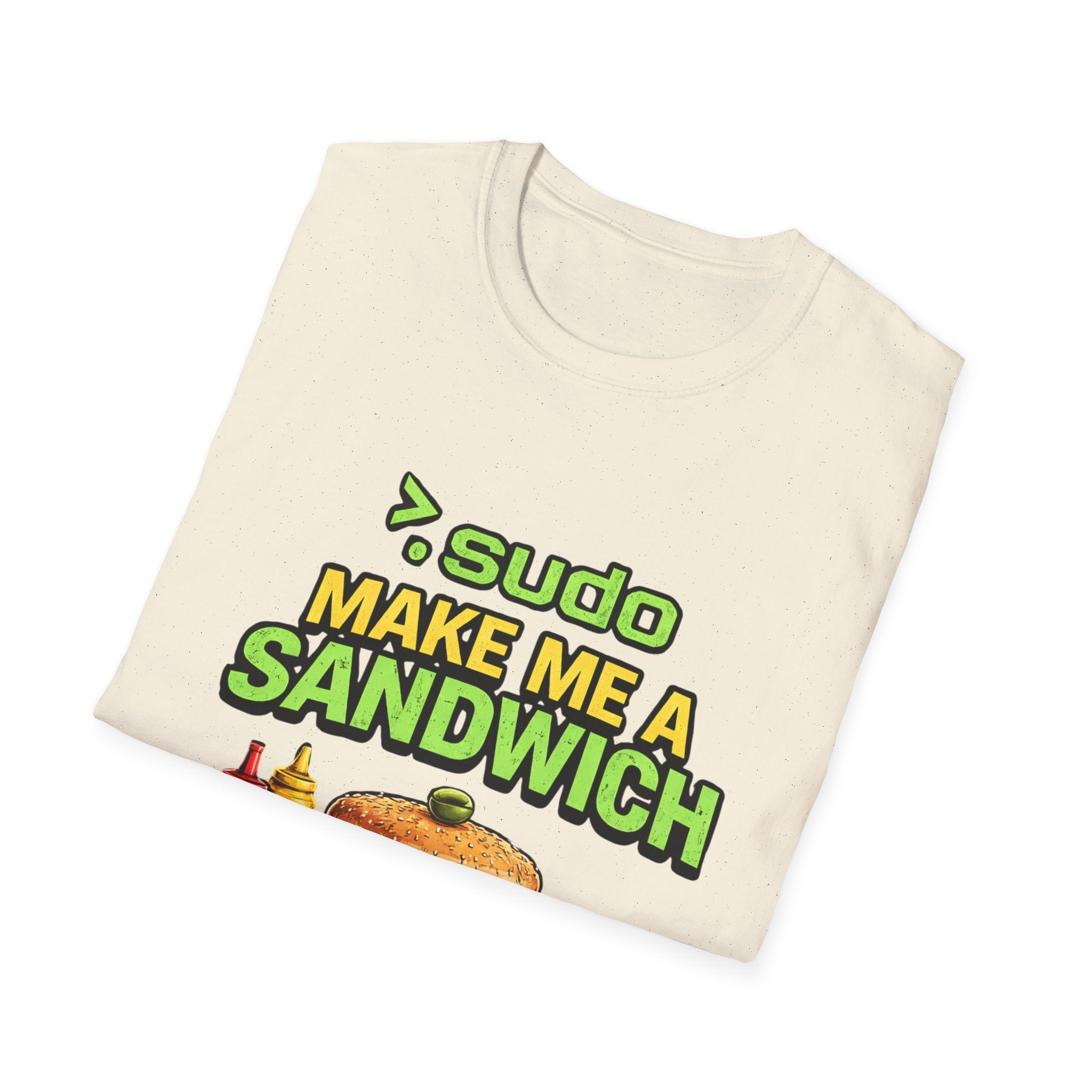 ">. Sudo Make Me a Sandwich" Funny IT T-Shirt — Programmer Tech Humor Tee