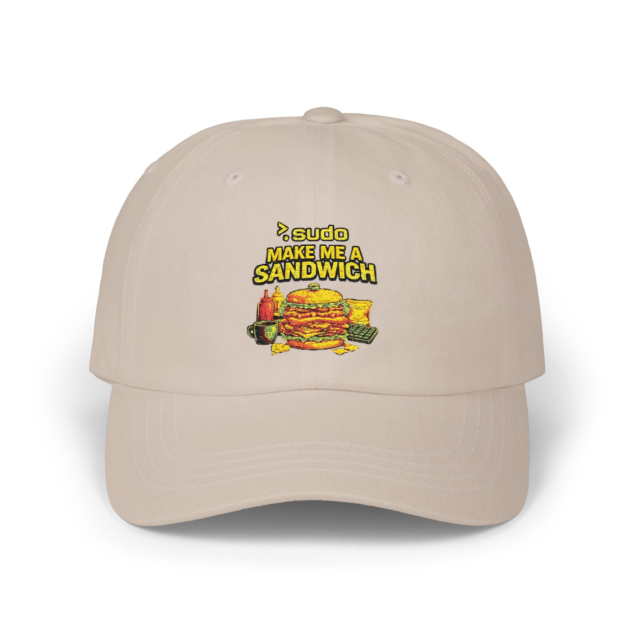 ">. Sudo Make Me A Sandwich" Tech Humor Funny IT Baseball Hat/Cap