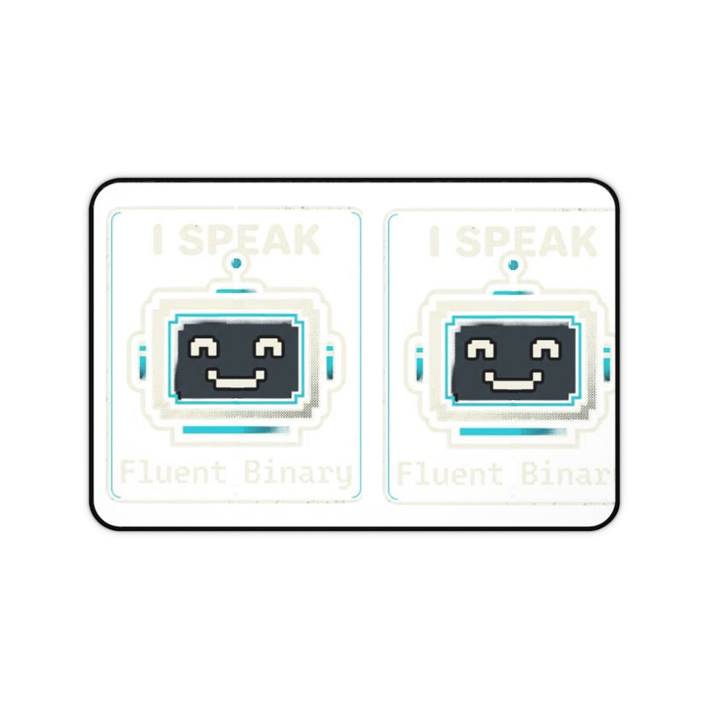 "I Speak Binary Fluently" Funny IT Mouse Pad Tech Humor Desk Mat
