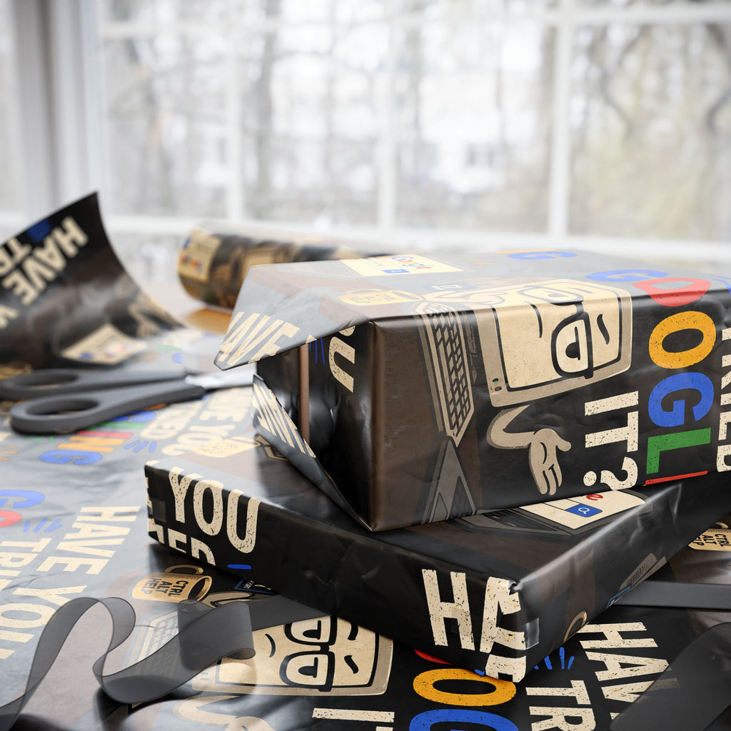 "Have You Tried Googling It?" (Gift Wrap Roll)
