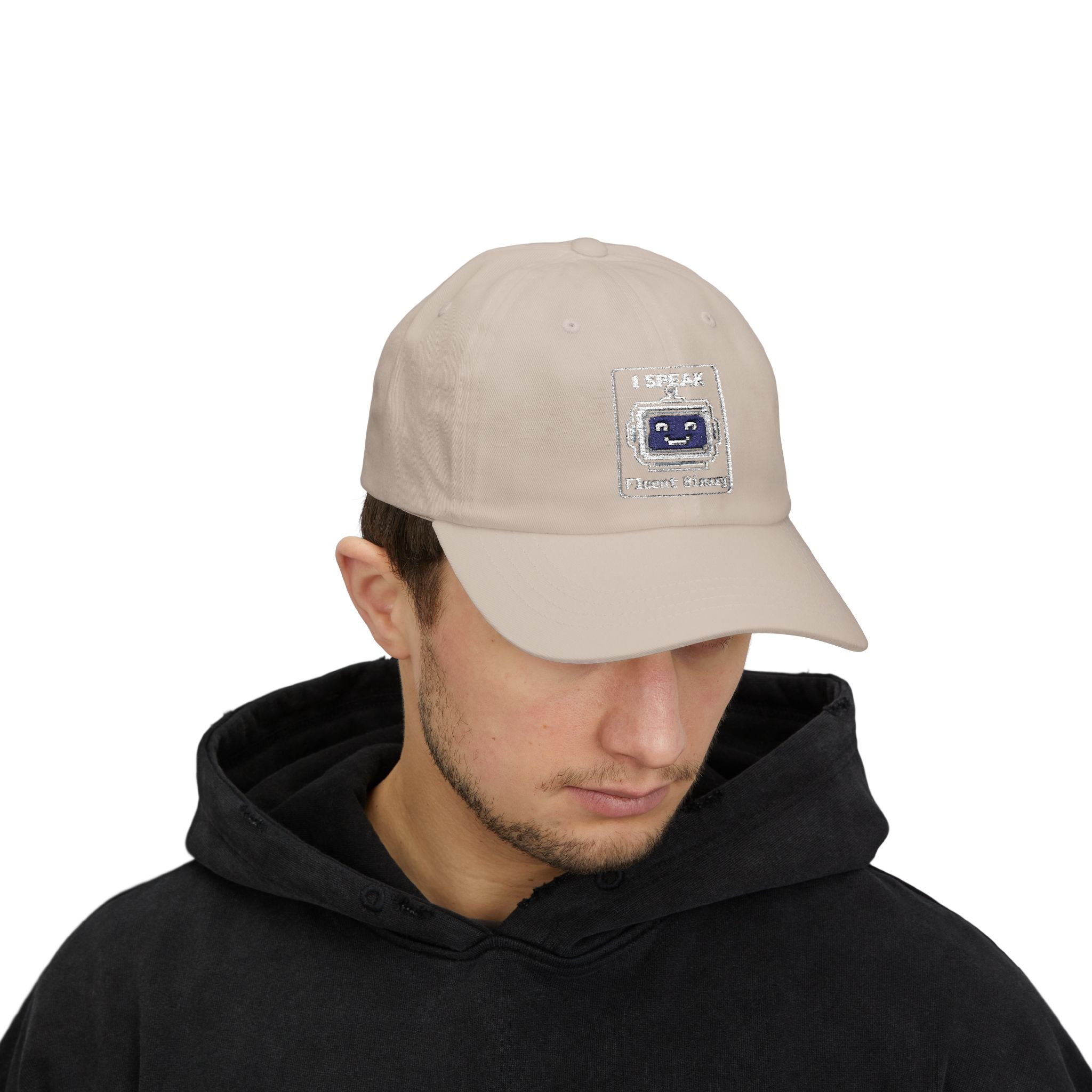 "I Speak Fluent Binary" Tech Humor Funny IT Baseball Hat/Cap