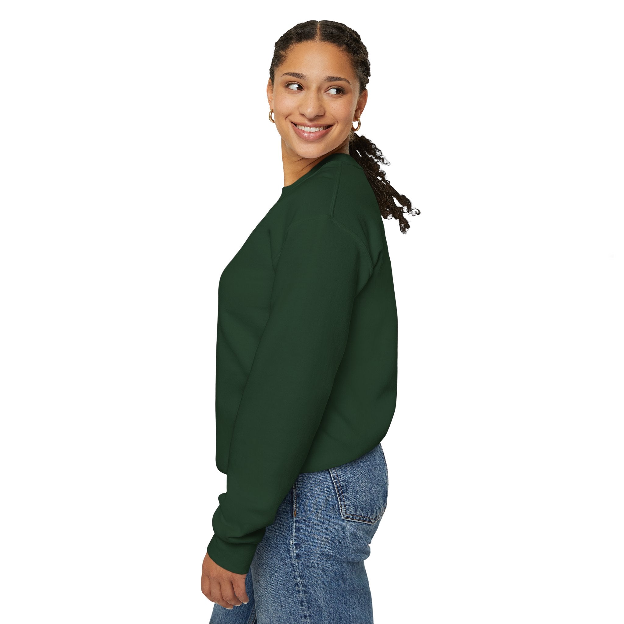 "Problem Exists Between Chair and Keyboard" Graphic Crewneck Sweatshirt