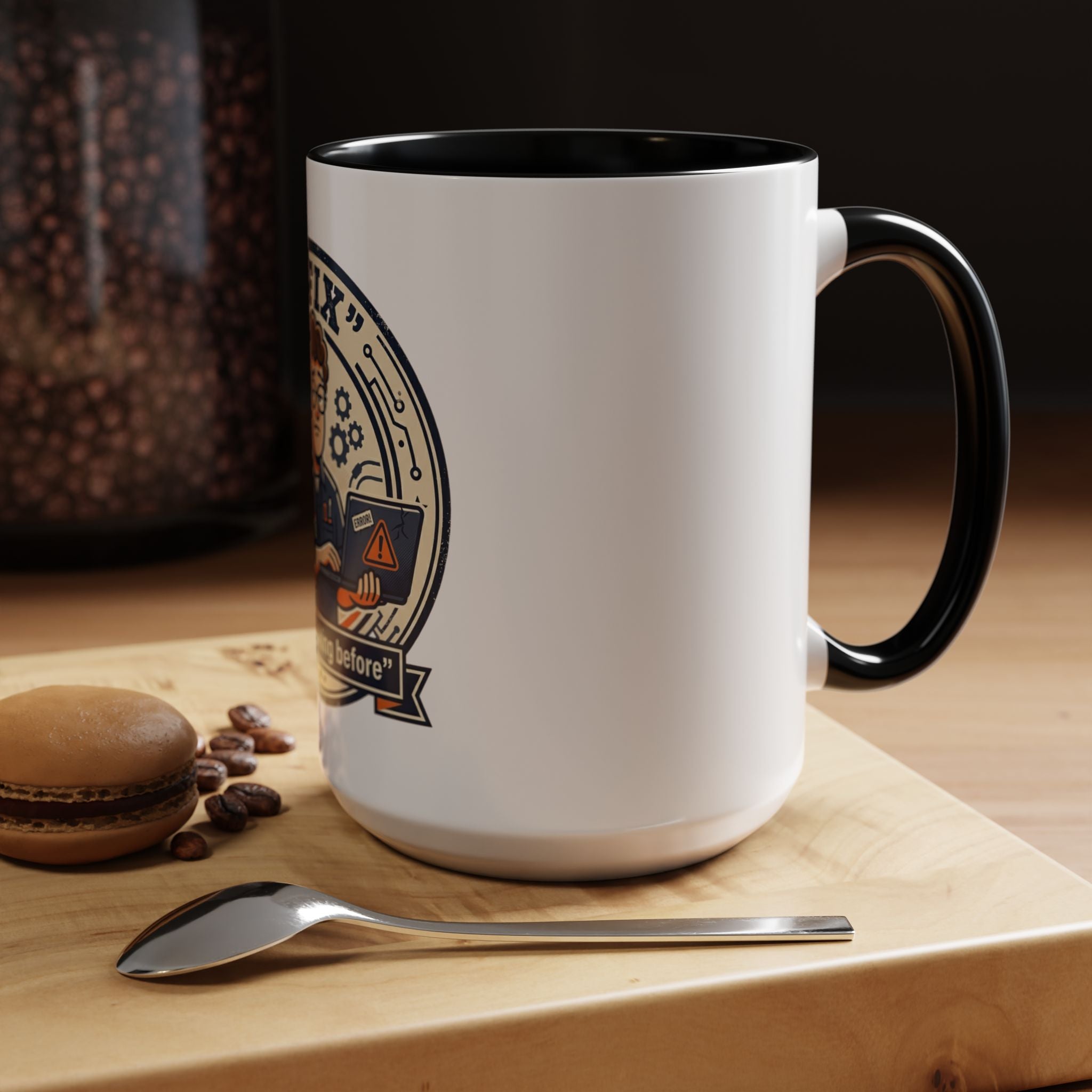 “I Fix: It Was Working Before" Funny Tech Humor Gift for IT & Engineers (11/15oz)