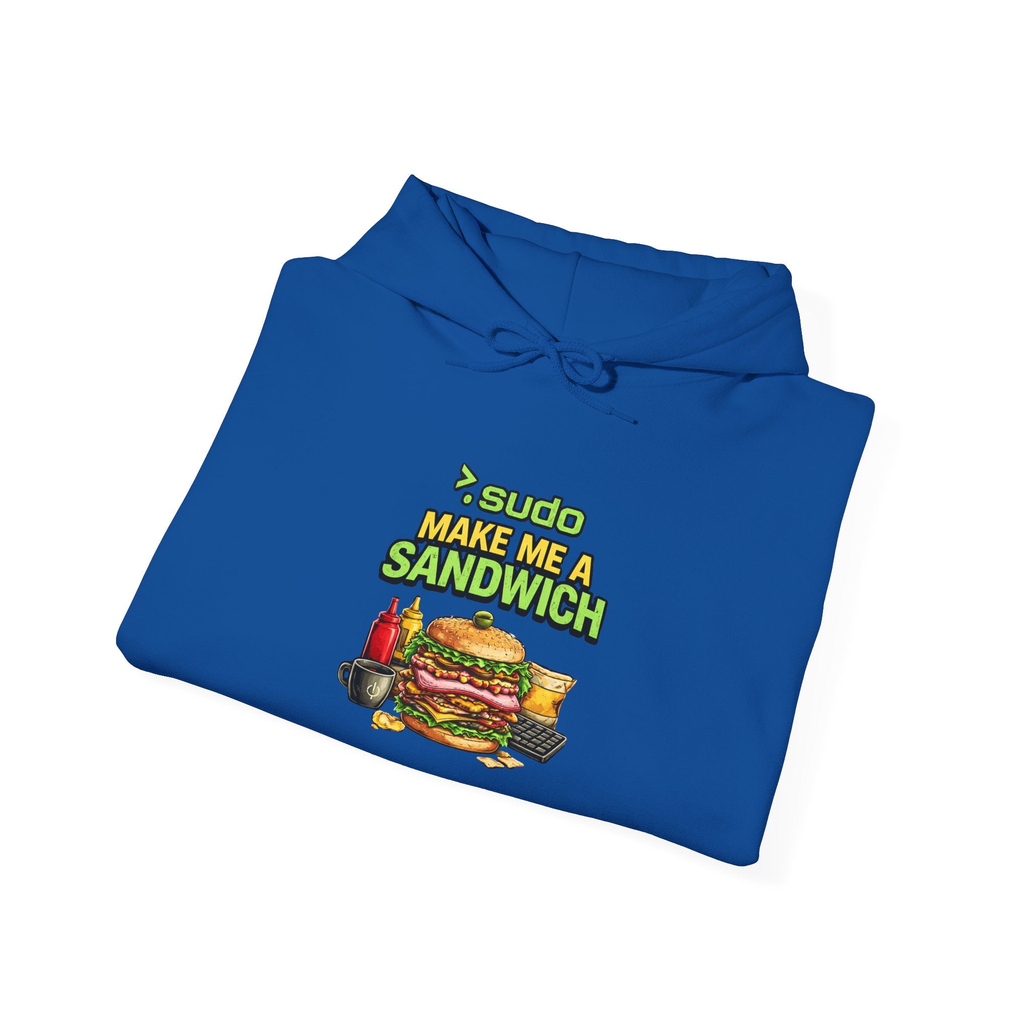 ">.Sudo Make Me A Sandwich" IT Humor Unisex Heavy Blend™ Hoodie