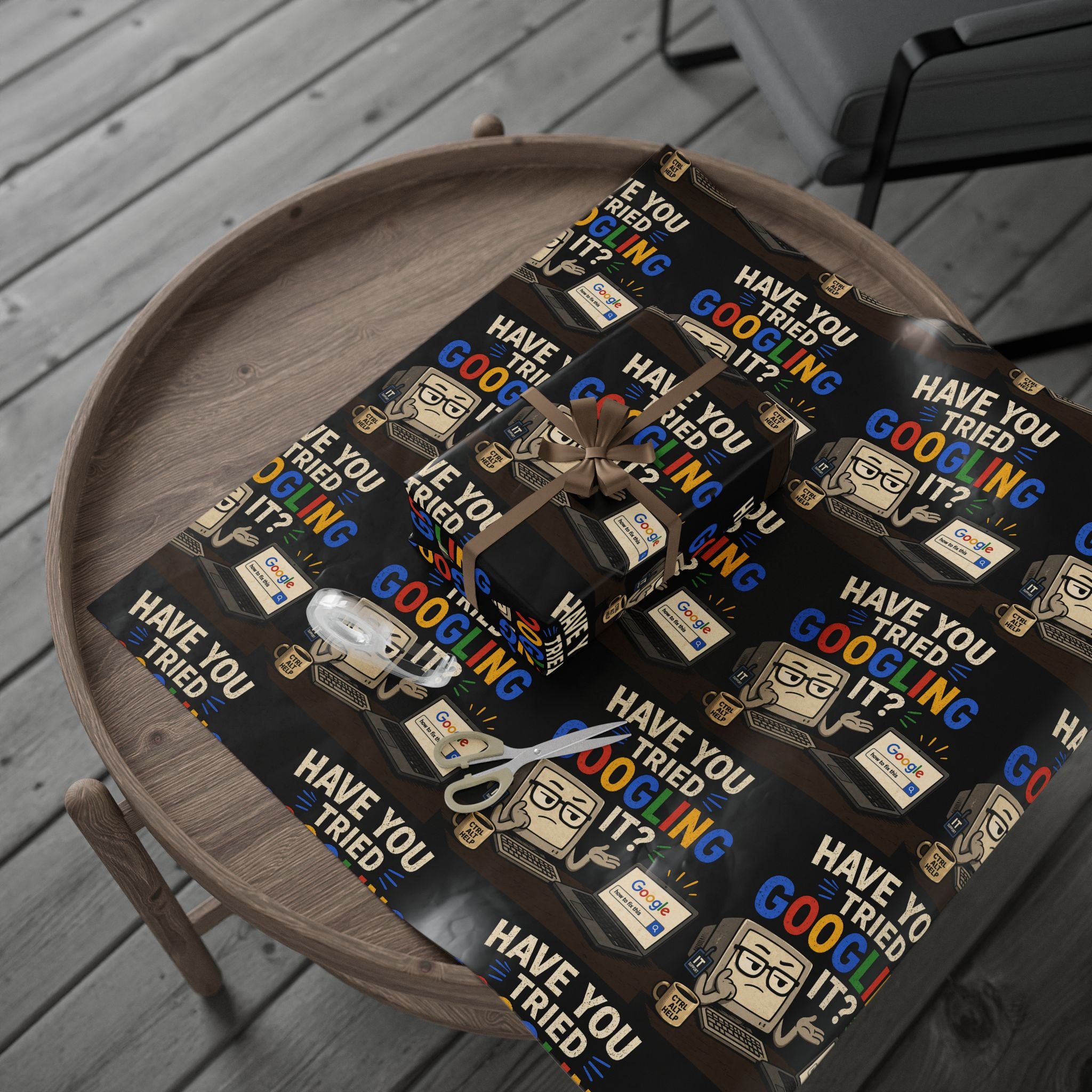 "Have You Tried Googling It?" (Gift Wrap Roll)
