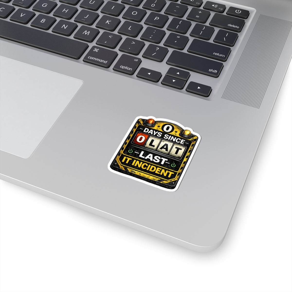 "0 Days Since Last IT Incident" Tech Humor Funny IT Kiss-Cut Stickers IT Humor