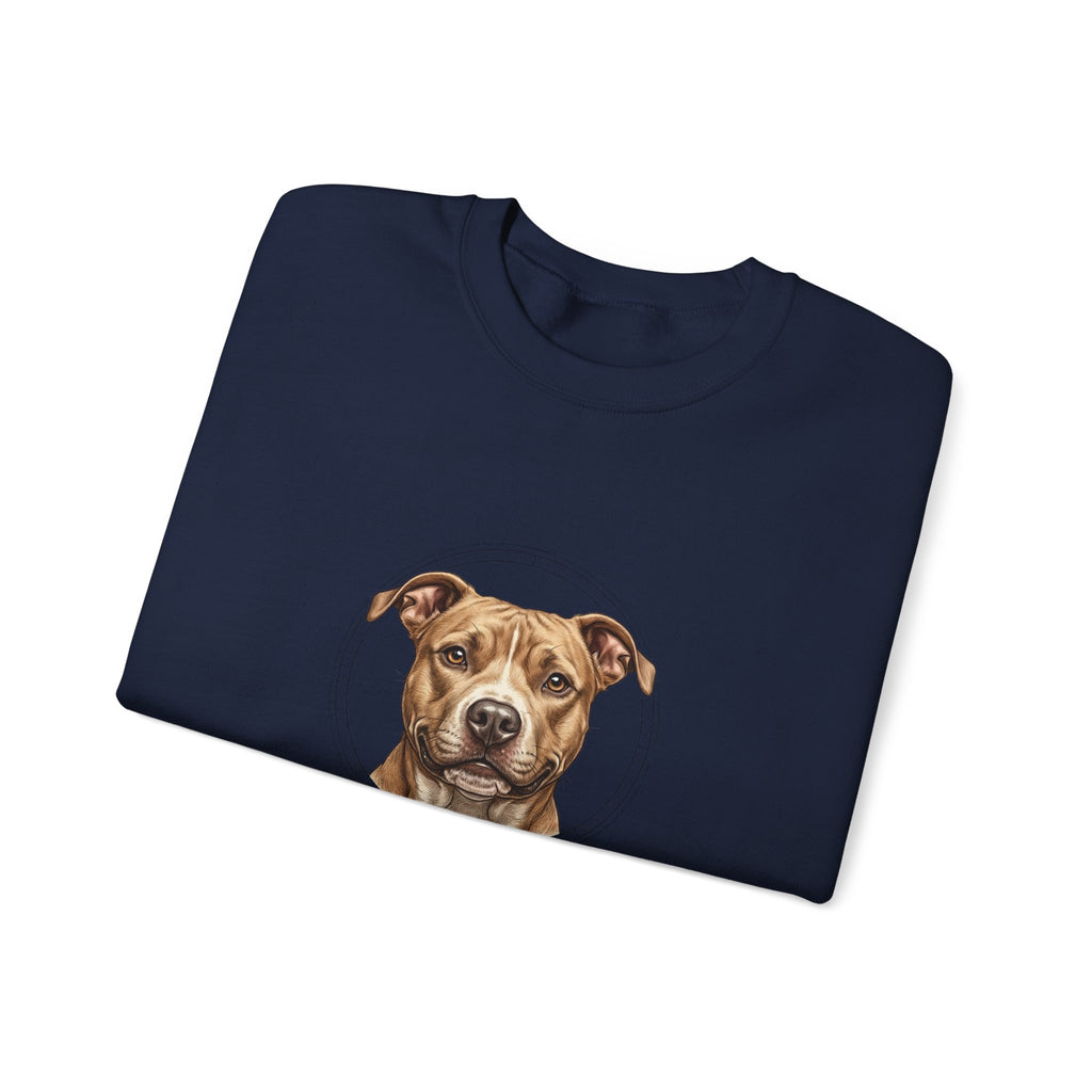 Pitbull Mom Sweatshirt | dog mom, fur baby, rescue pride