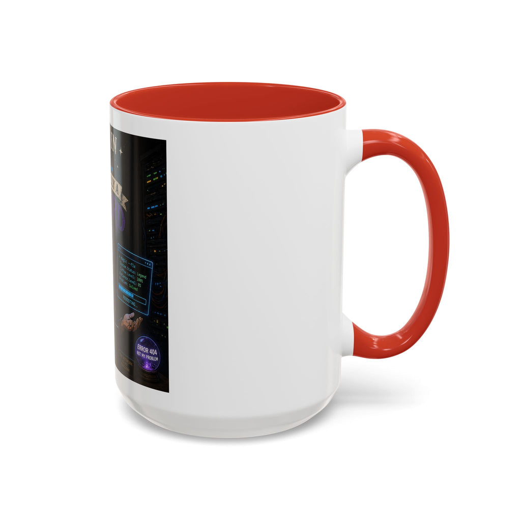 "I Work in IT... I'm Basically a Wizard" Funny IT Tech Support Humor Coffee Mug