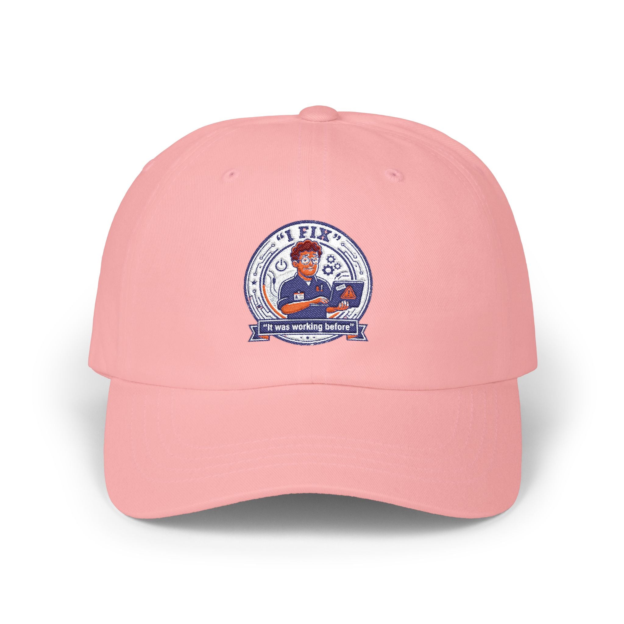 "I Fix: It Worked Before" Tech Humor Funny IT Baseball Hat/Cap