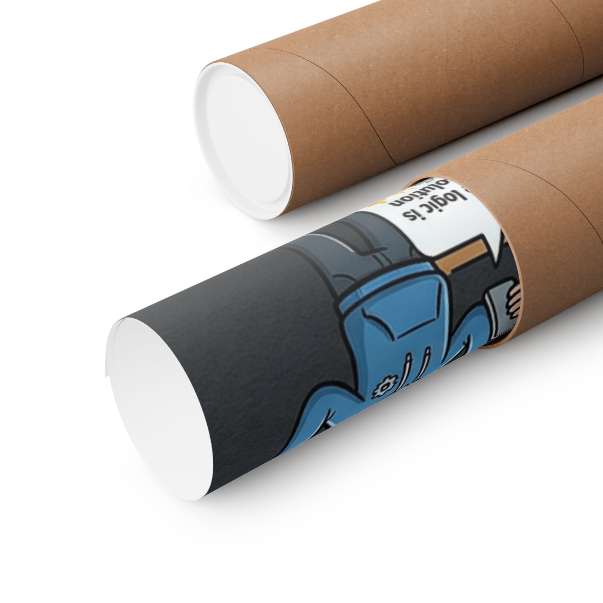 "ChatGPT Said It Would Work" Tech Humor Funny IT Matte Vertical Poster