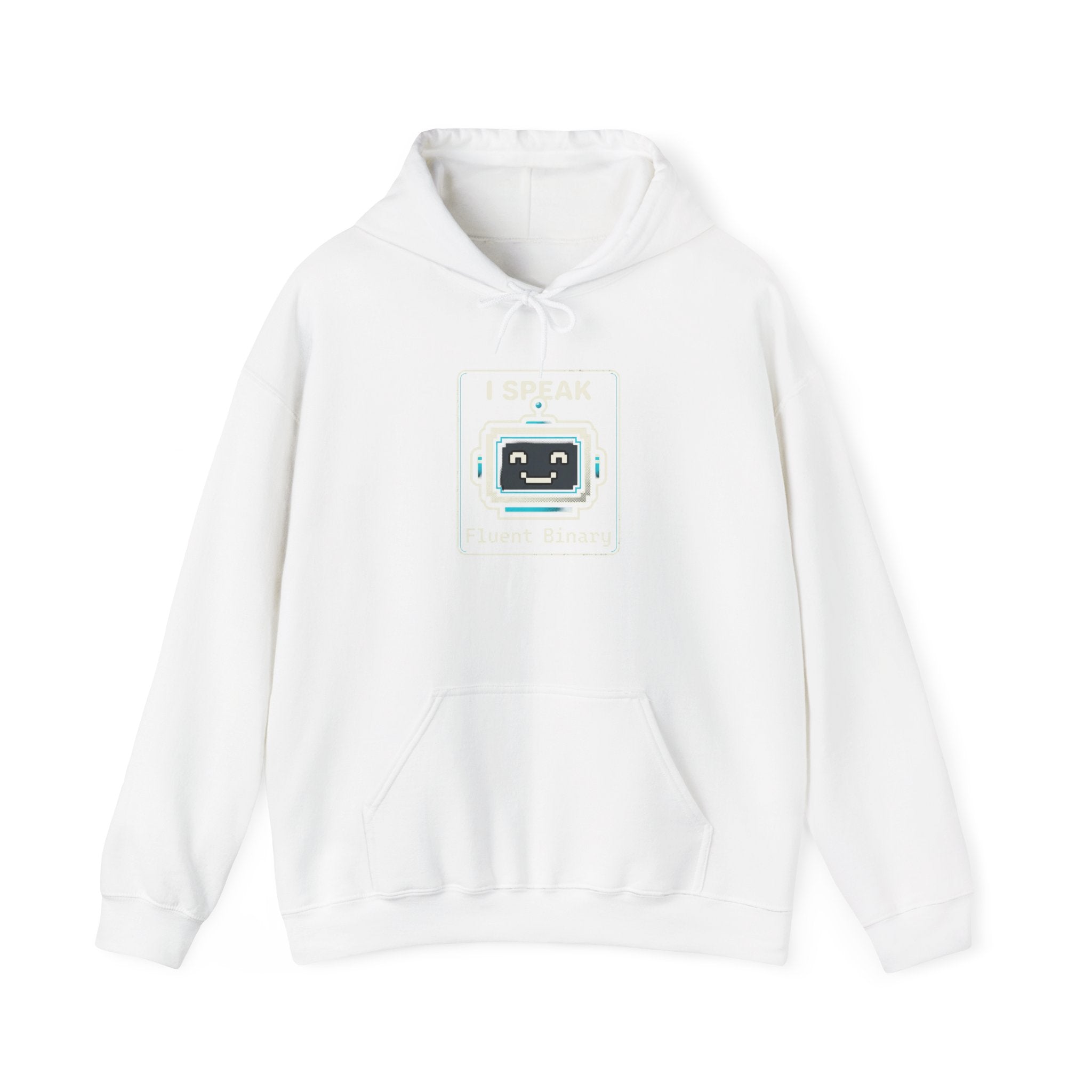 "I Speak Fluent Binary" Funny IT Programmer Humor Hoodie