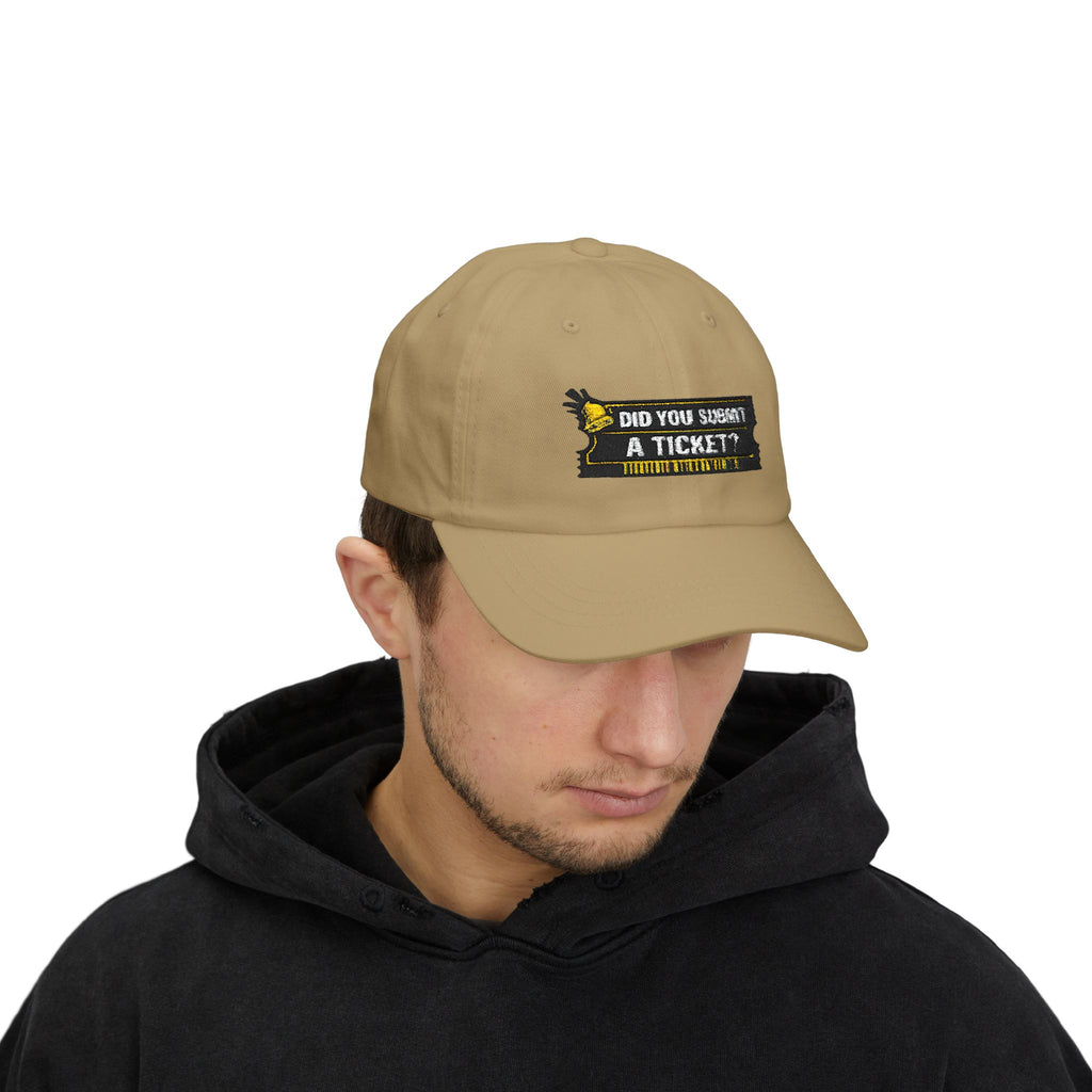 "Did You Submit a Ticket?" Tech Humor Funny IT Baseball Hat/Cap
