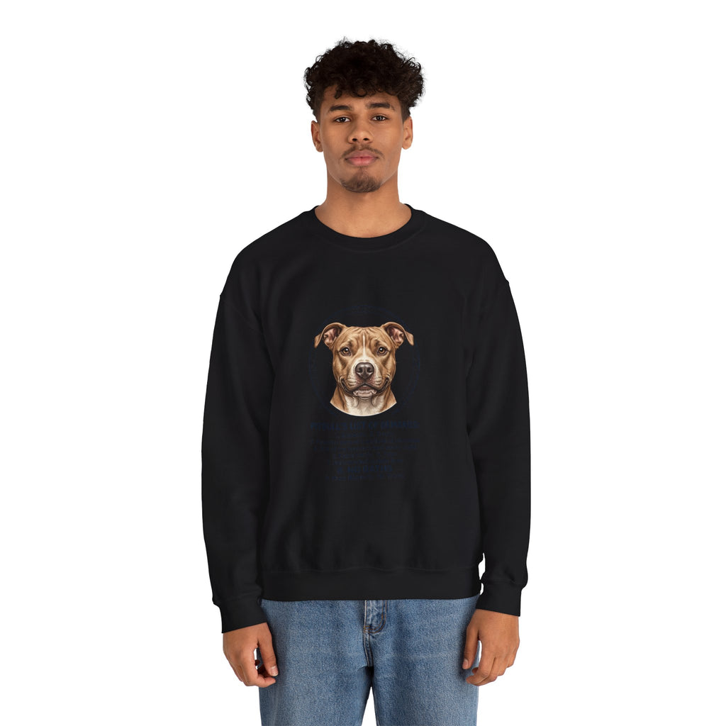 Pitbull Mom Sweatshirt | dog mom, fur baby, rescue pride