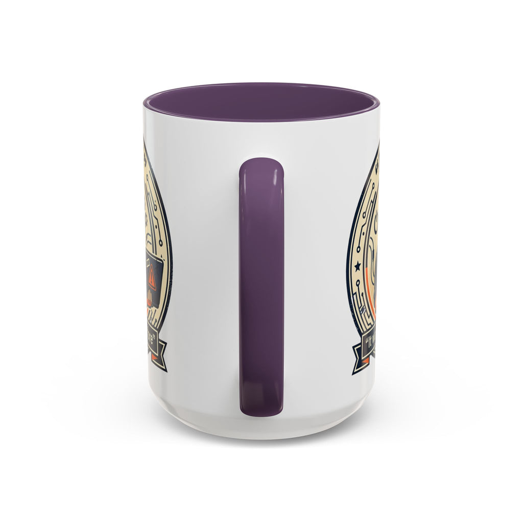 "I Fix: It Was Working Before" IT Humor Accent Coffee Mug (11, 15oz)
