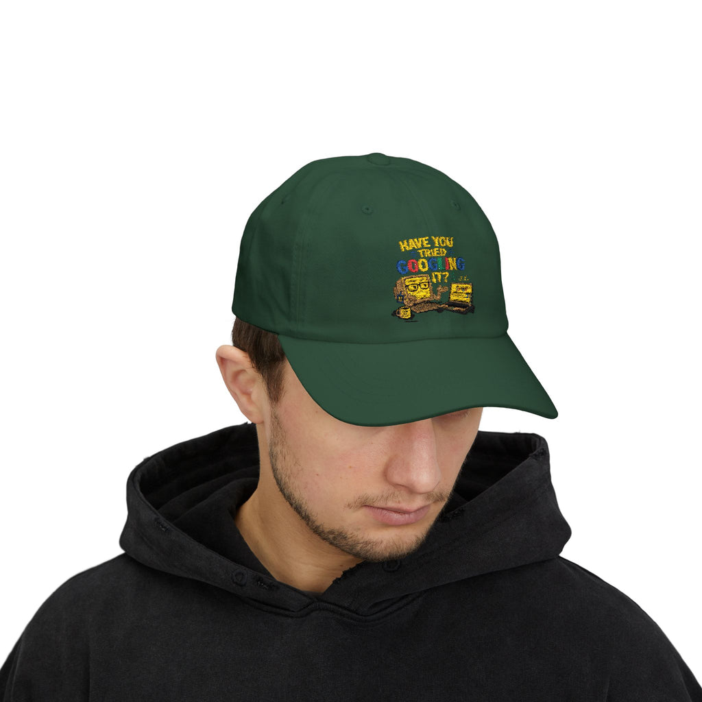 "Have You Tried Googling It?" Embroidered Casual Baseball Hat