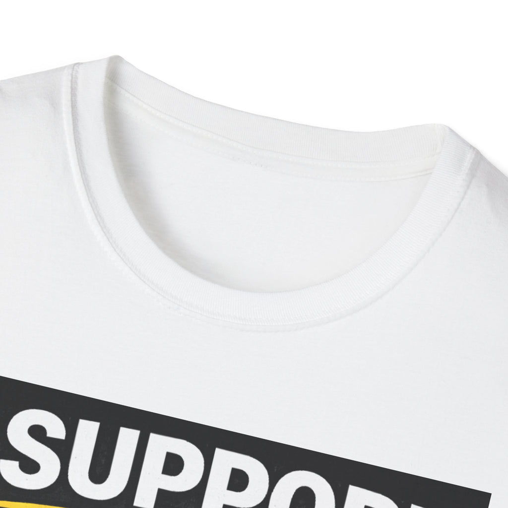 "I Support End Users.... Emotionally" Funny IT T-Shirt — Tech Support Helpdesk Humor Tee