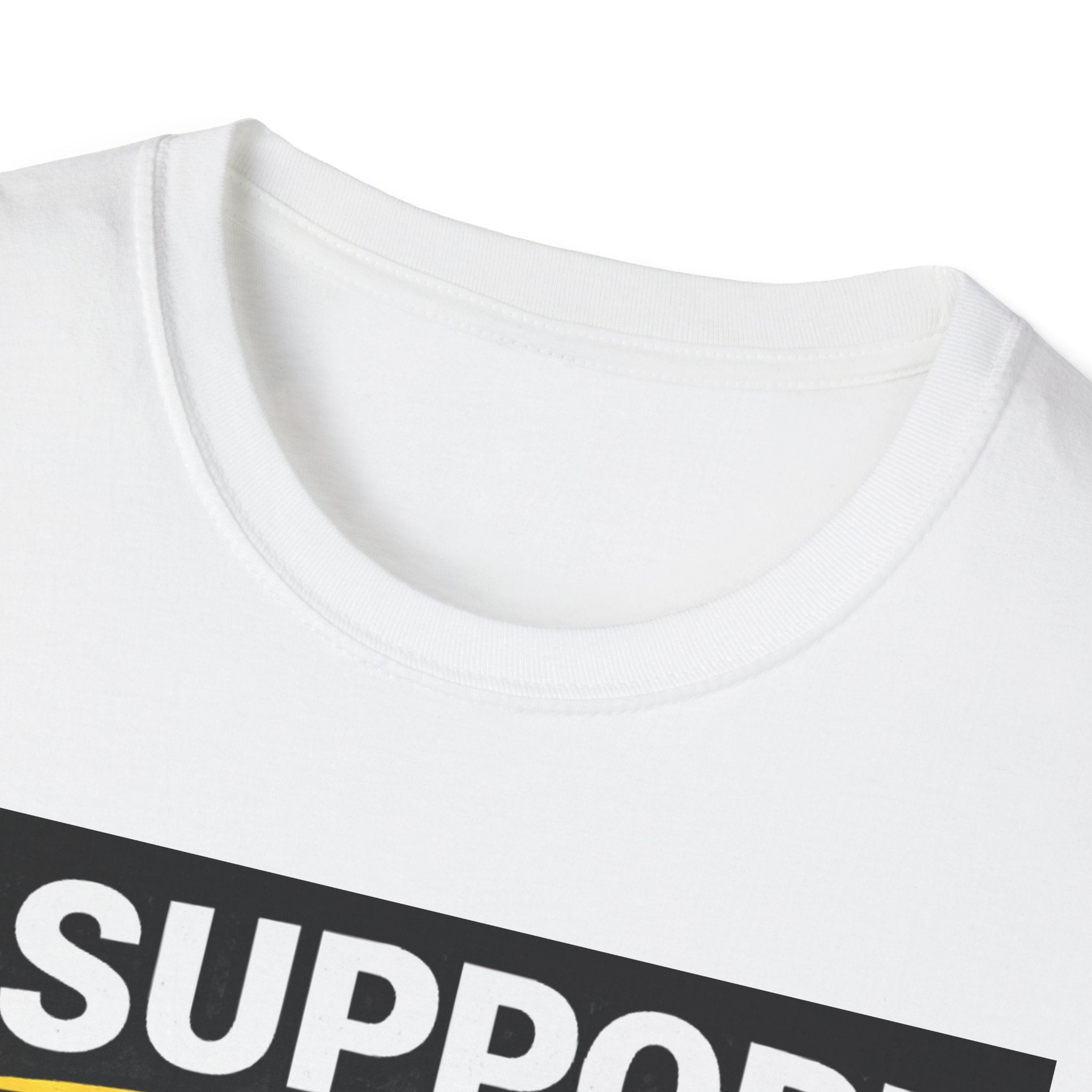 "I Support End Users.... Emotionally" Funny IT T-Shirt — Tech Support Helpdesk Humor Tee