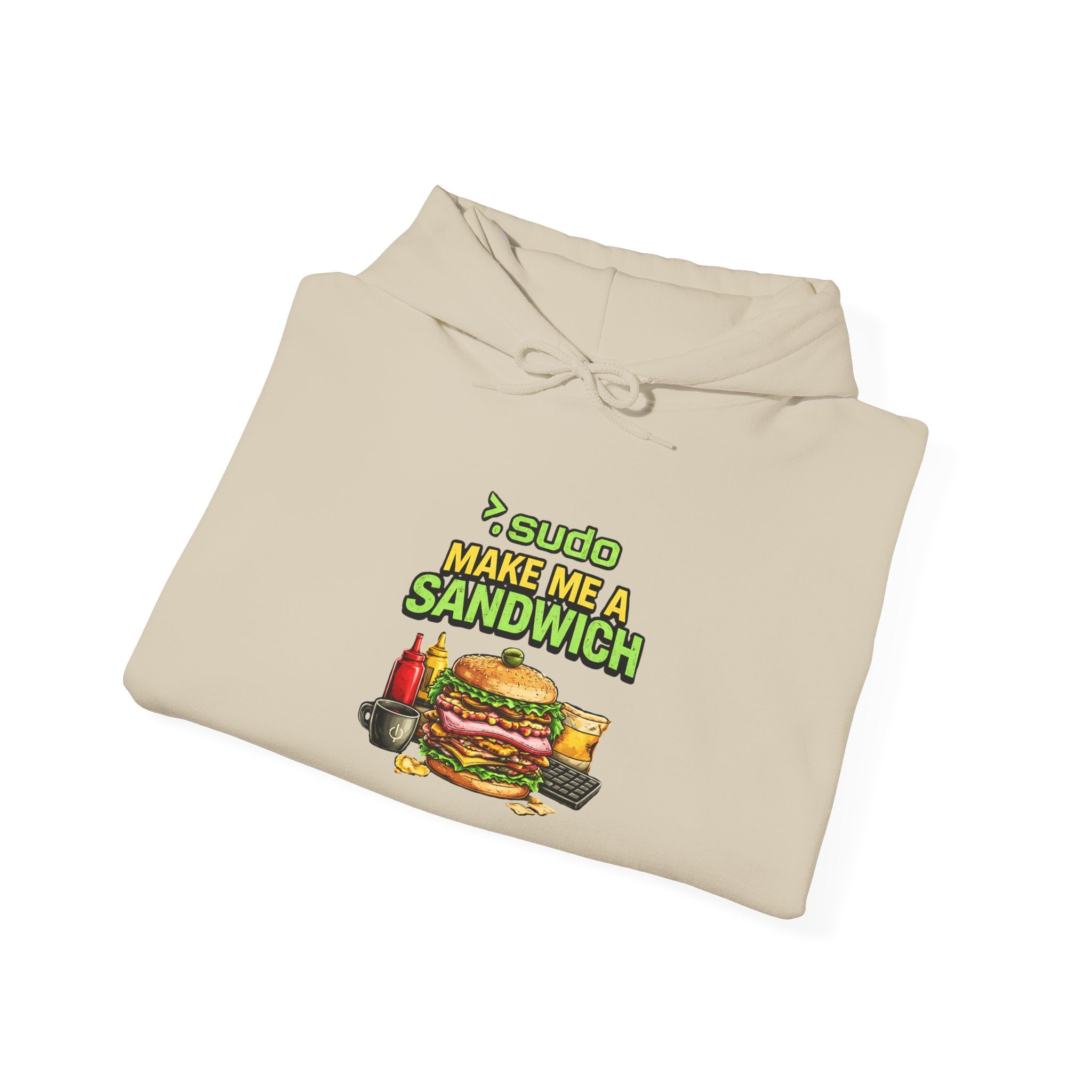 ">.Sudo Make Me A Sandwich" IT Humor Unisex Heavy Blend™ Hoodie