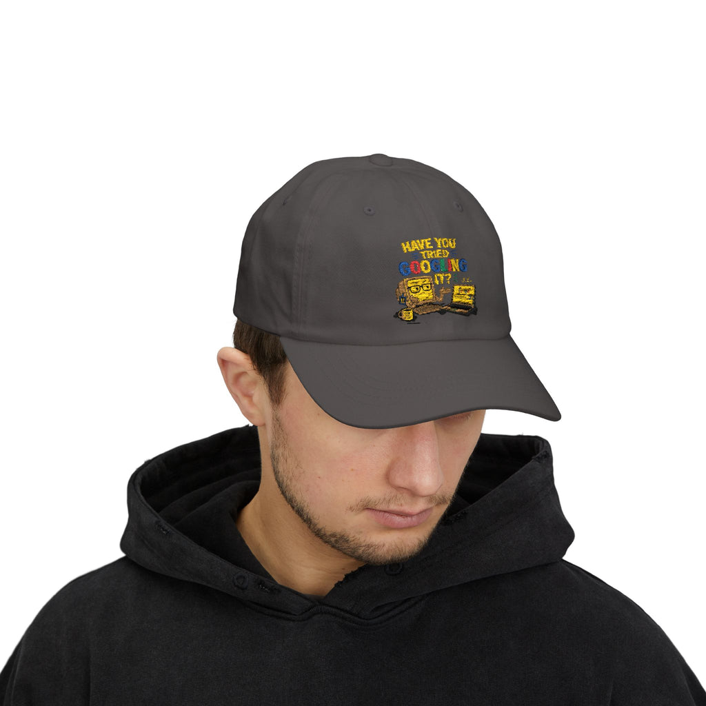 "Have You Tried Googling It?" Embroidered Casual Baseball Hat