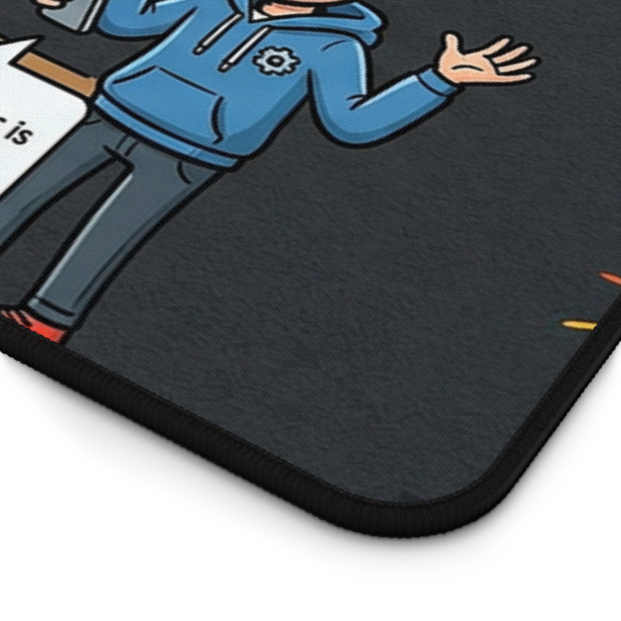 "ChatGPT Said It Would Work" Funny IT Programmer Tech Humor Mouse Pad Desk Mat