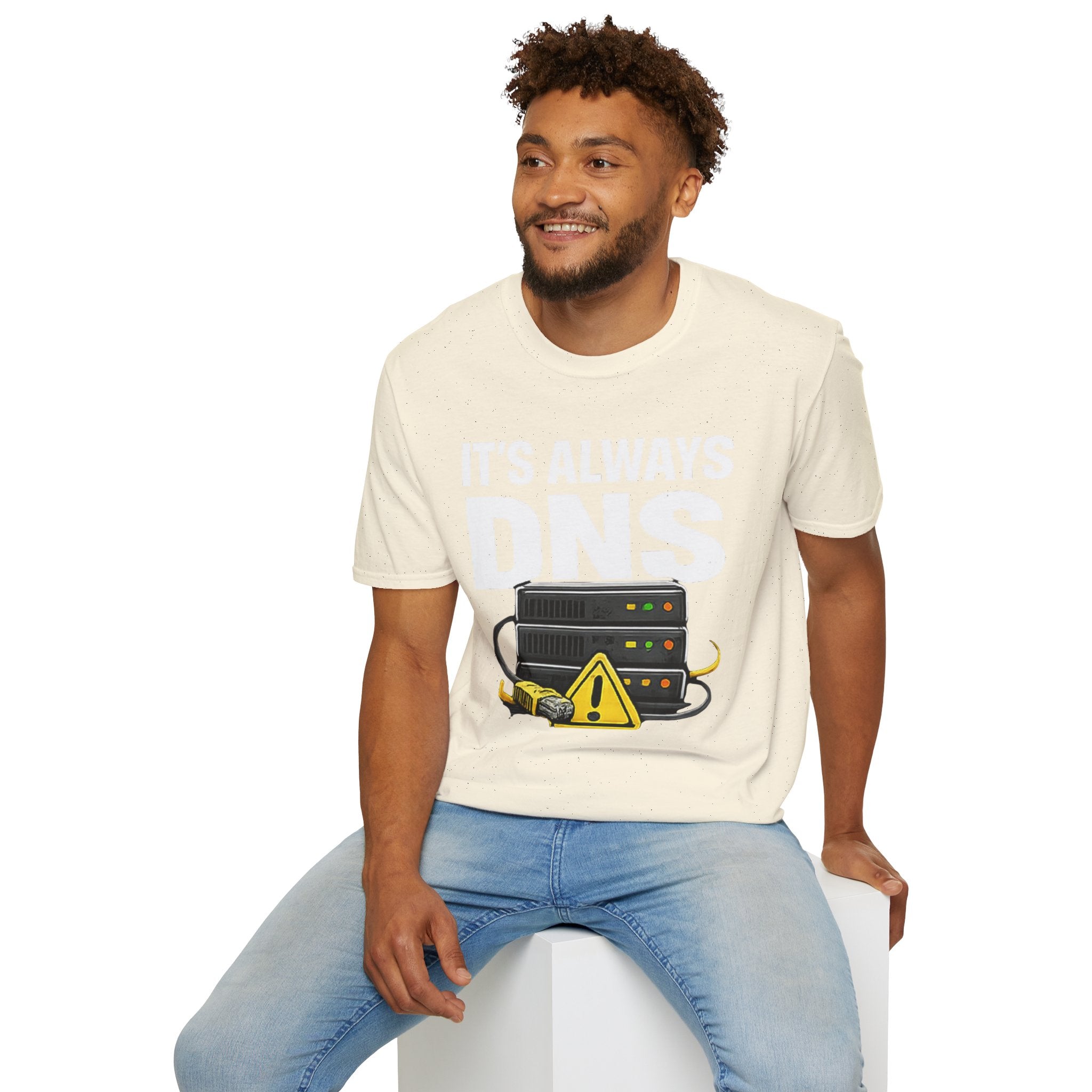 "It's Always DNS" Funny IT Tech Humor T-Shirt