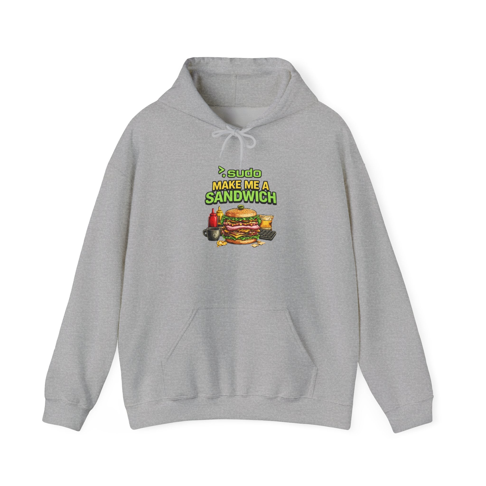 ">.Sudo Make Me A Sandwich" IT Humor Unisex Heavy Blend™ Hoodie