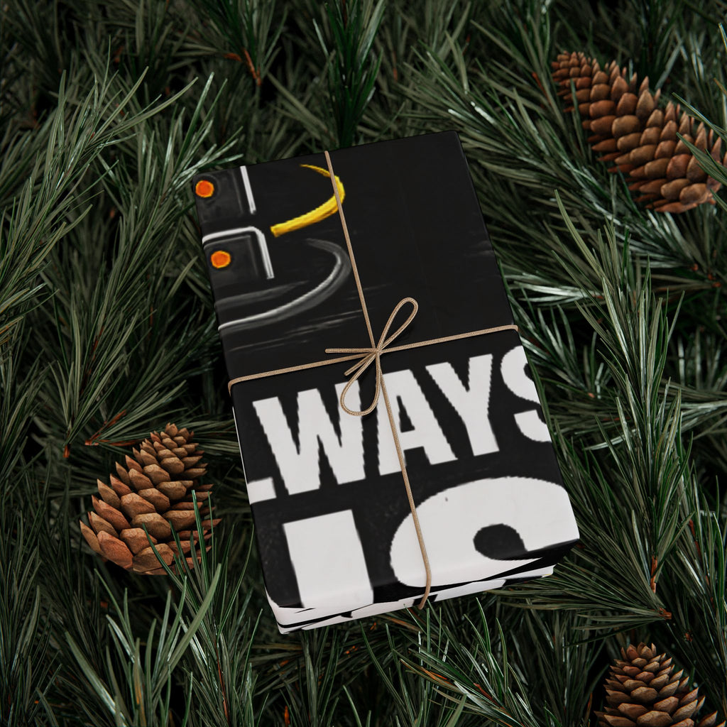 "It's Always DNS" Tech Humor Gift Wrap Funny IT Wrapping Paper
