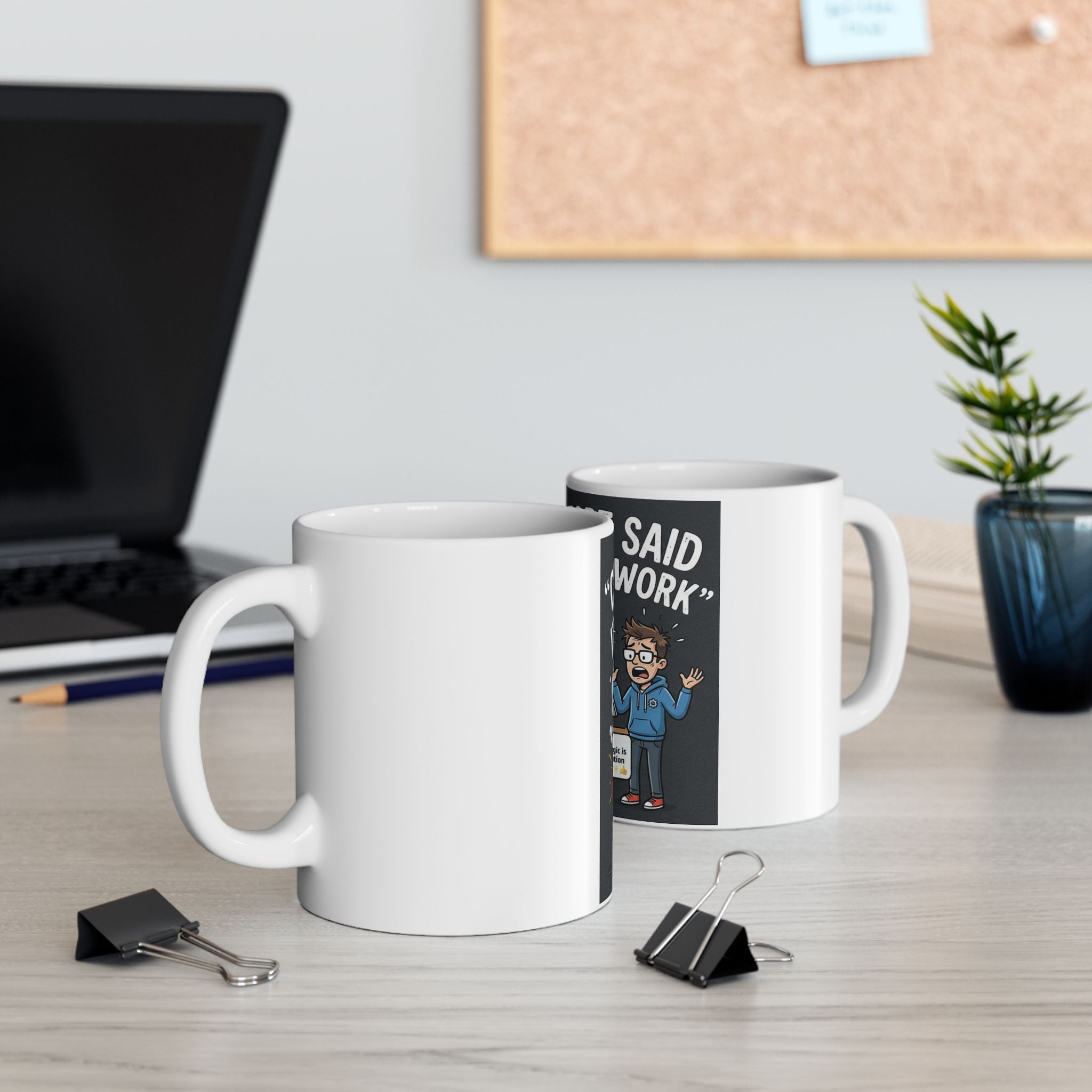"ChatGPT Said It Would Work" Funny IT Tech Humor Ceramic Mug – Programmer Tech Support Gift (11oz, 15oz)