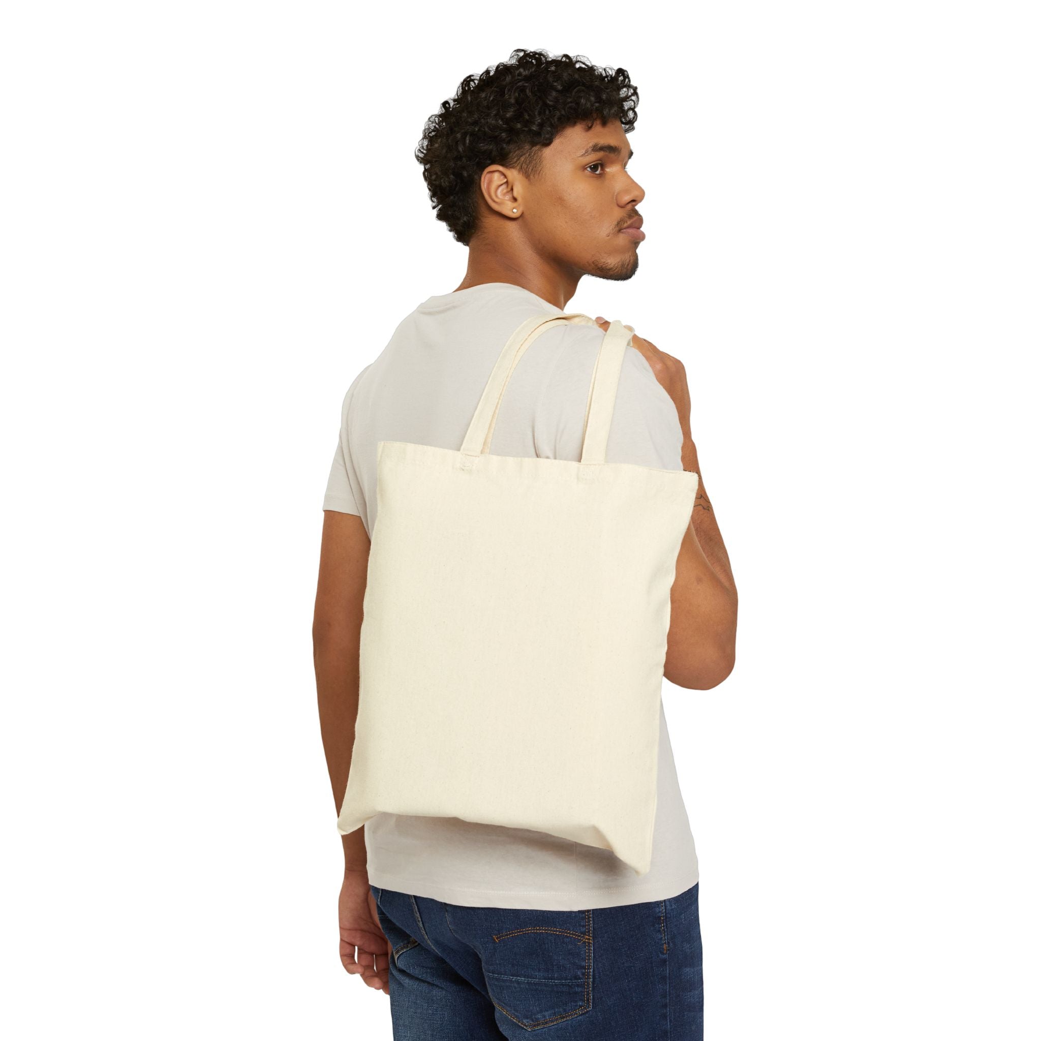 "I Support End Users... Emotionally" Tech Humor Cotton Canvas Tote Bag