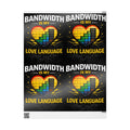 "Bandwidth is my Love Language" Funny IT Wrapping Paper - Tech Humor Gift Wrap
