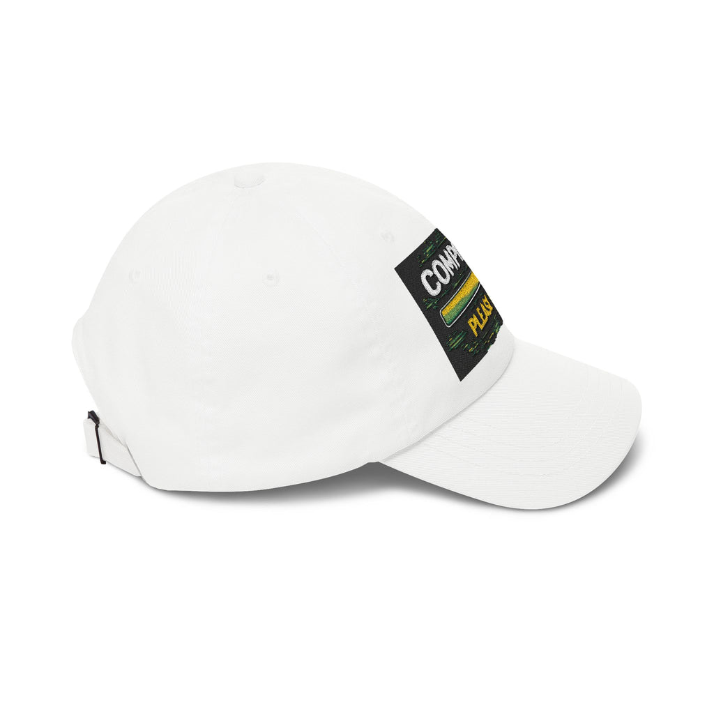 "Compiling...Please Wait" Tech Humor Funny IT Baseball Hat/Cap