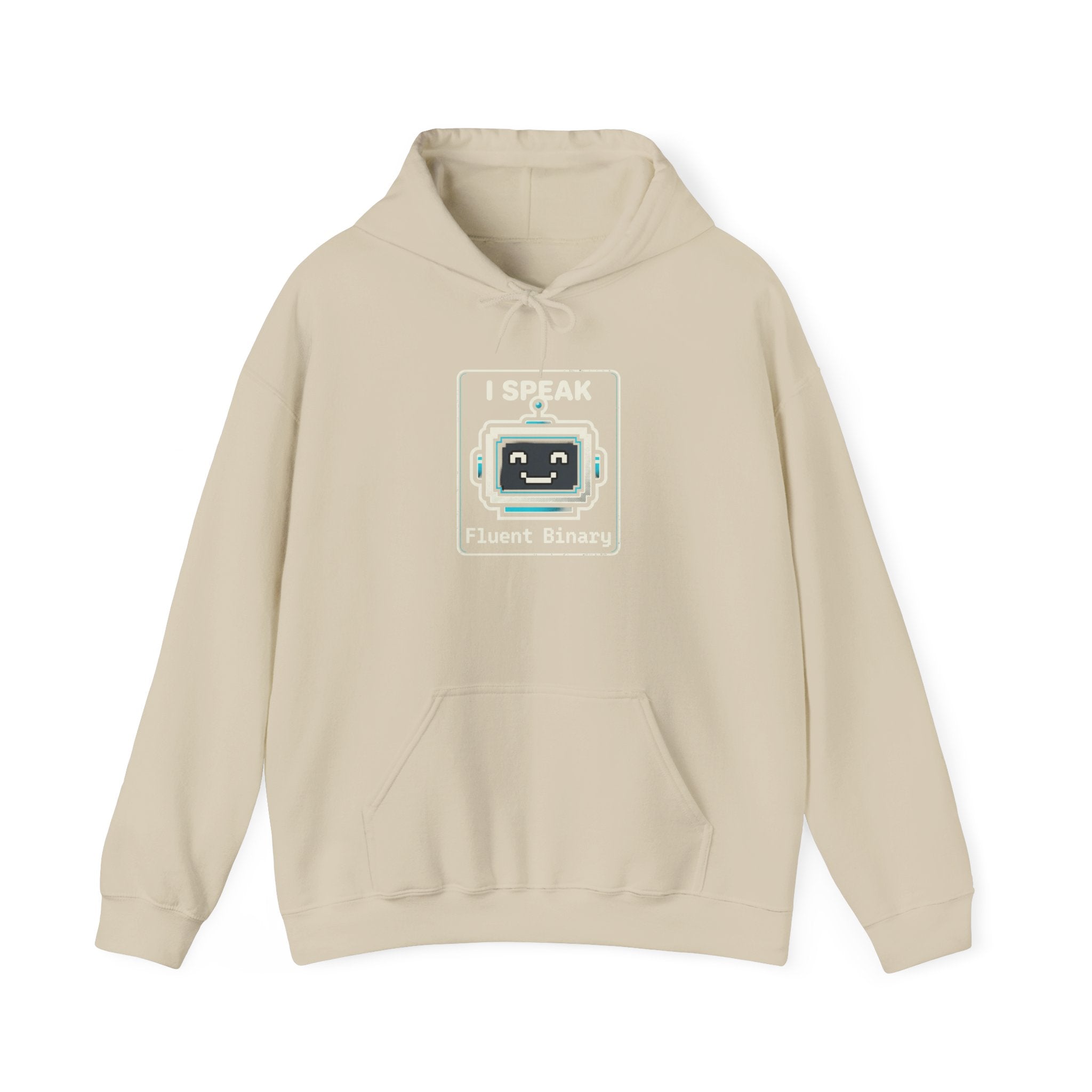 "I Speak Fluent Binary" Funny IT Programmer Humor Hoodie