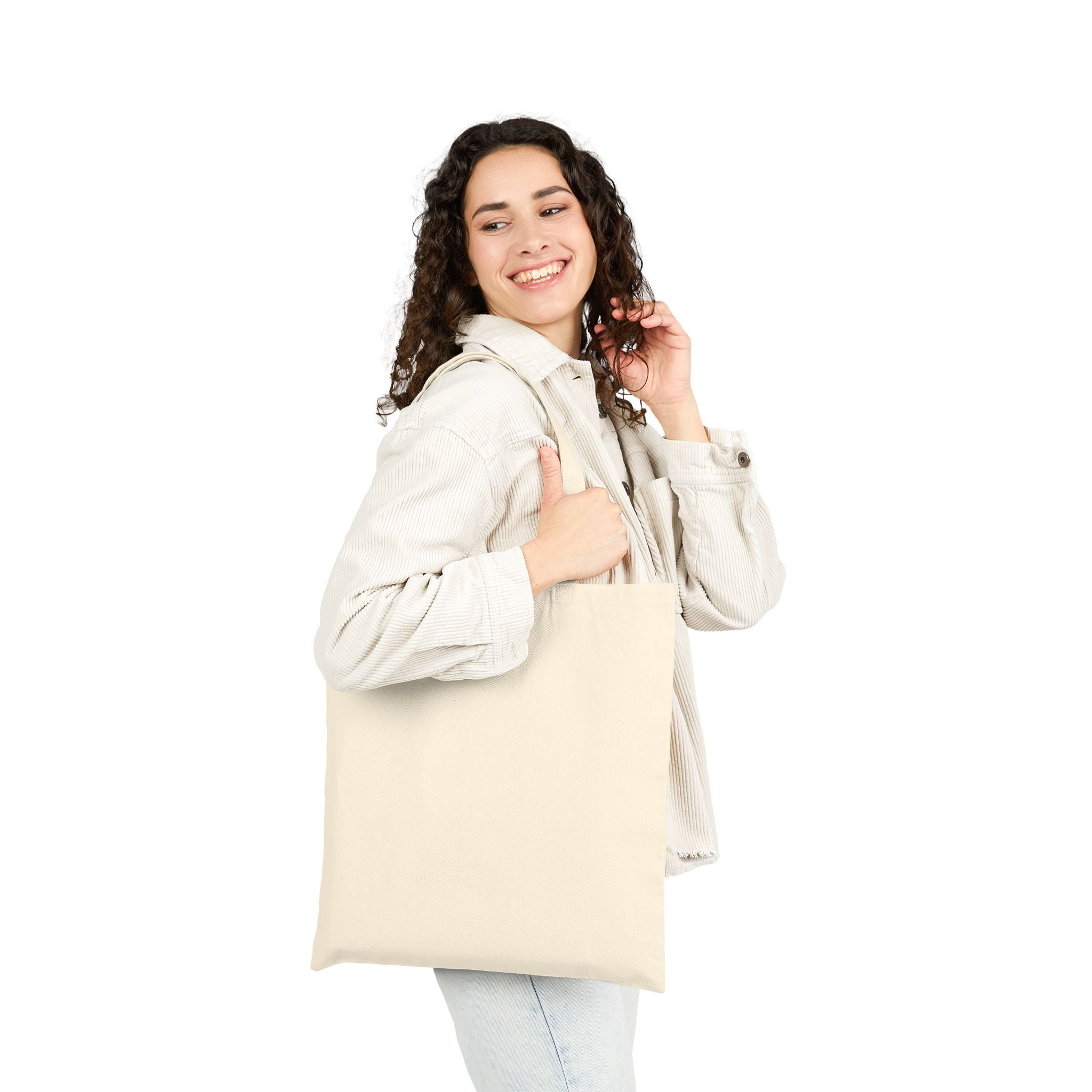 "Tech Support: We Hear You, We Ignore You, We Fix It" IT Humor Canvas Tote Bag