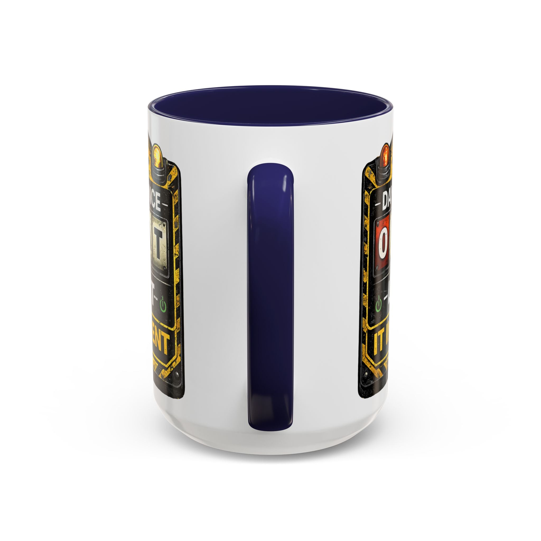 "0 Days Since Last IT Incident" IT Humor Accent Coffee Mug (11, 15oz)