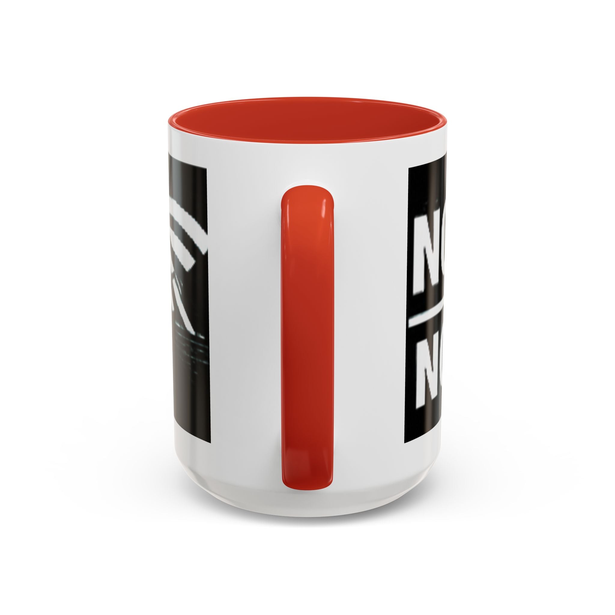 "No Signal No Problem" IT Humor Accent Coffee Mug (11, 15oz)