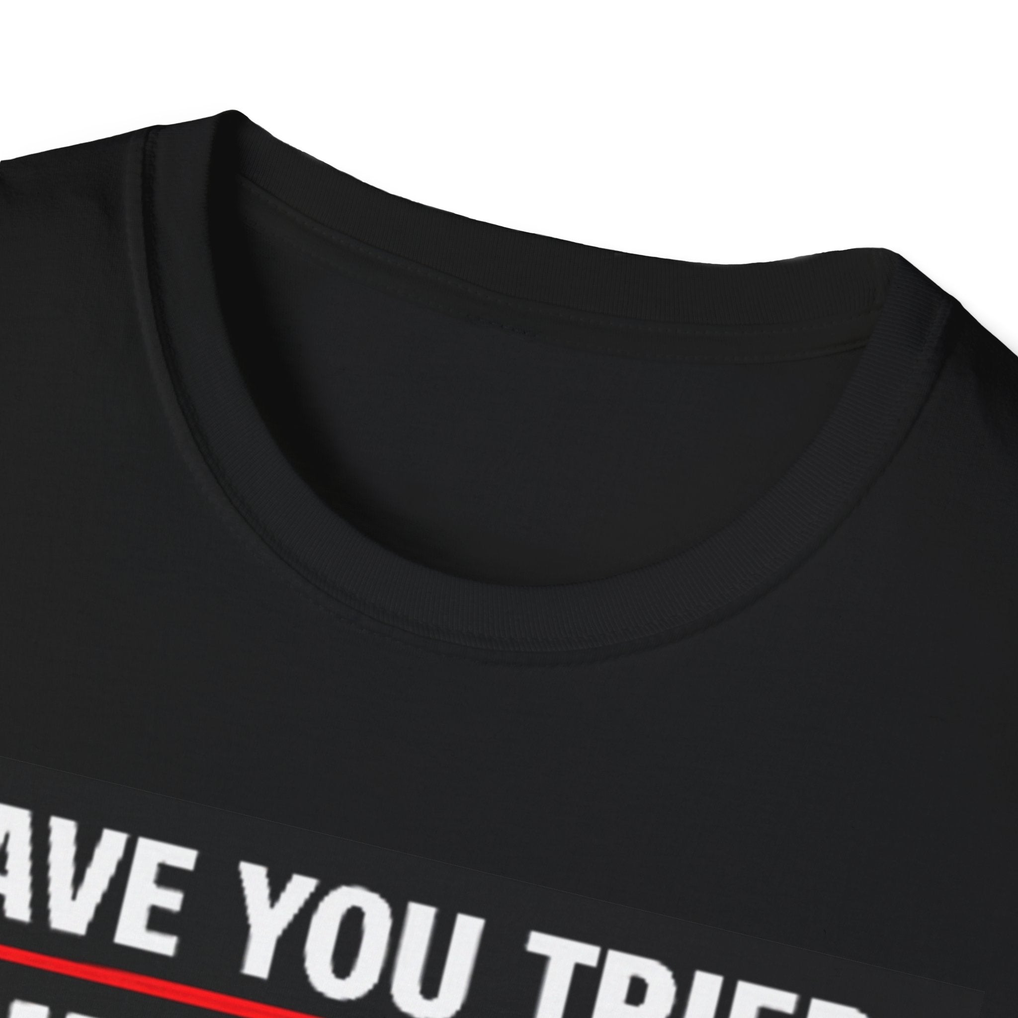 "Have You Tried Turning It Off On Again?" Funny IT T-Shirt Tech Humor Tee