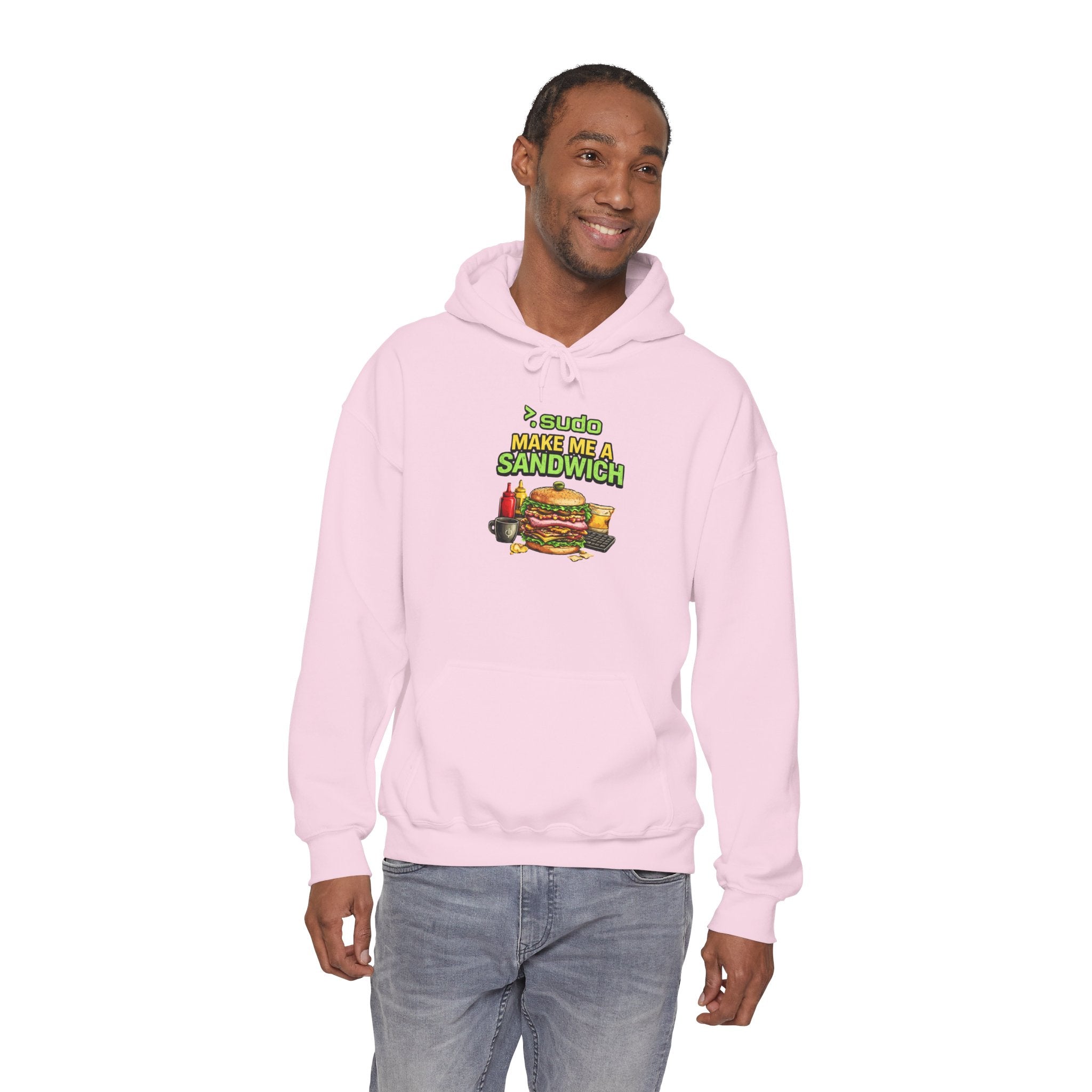 ">.Sudo Make Me A Sandwich" IT Humor Unisex Heavy Blend™ Hoodie