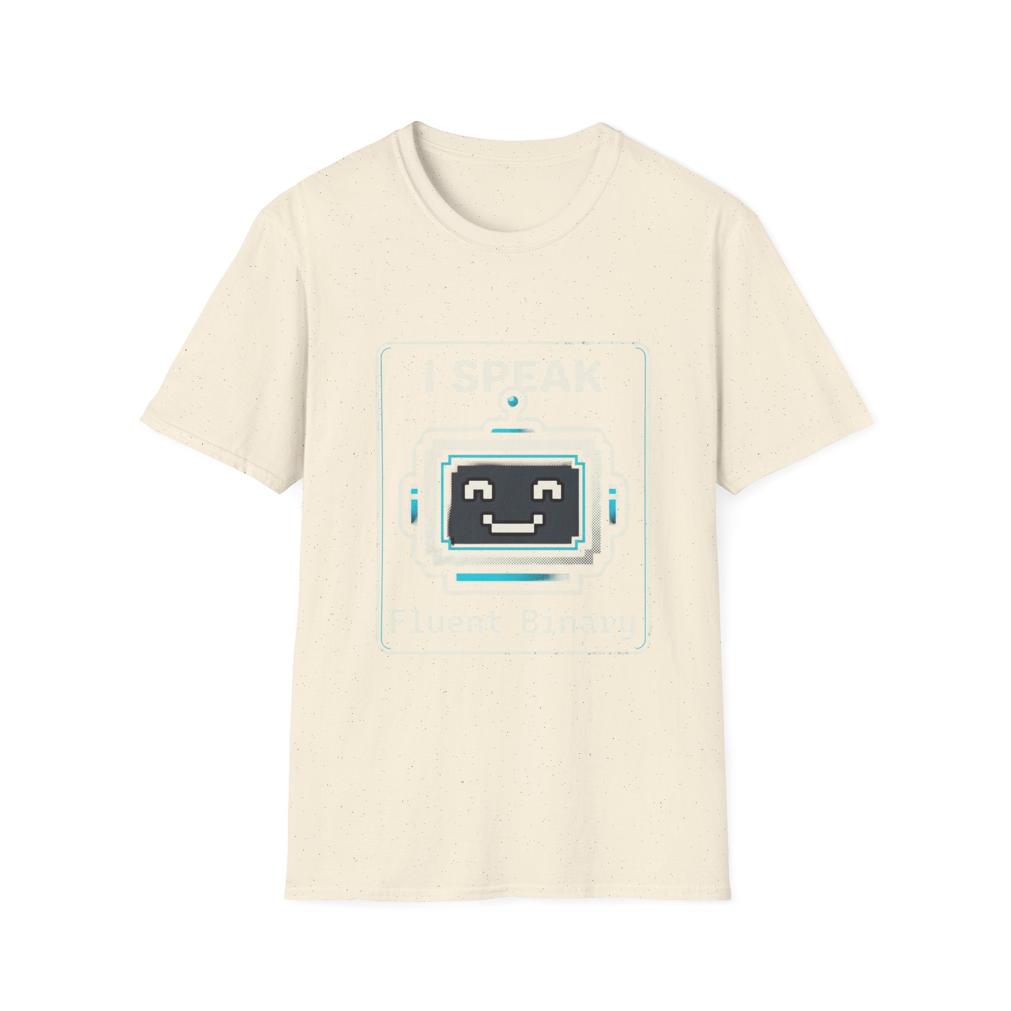 "I Speak Fluent Binary" Funny IT Programmer Tech Humor Graphic Tee